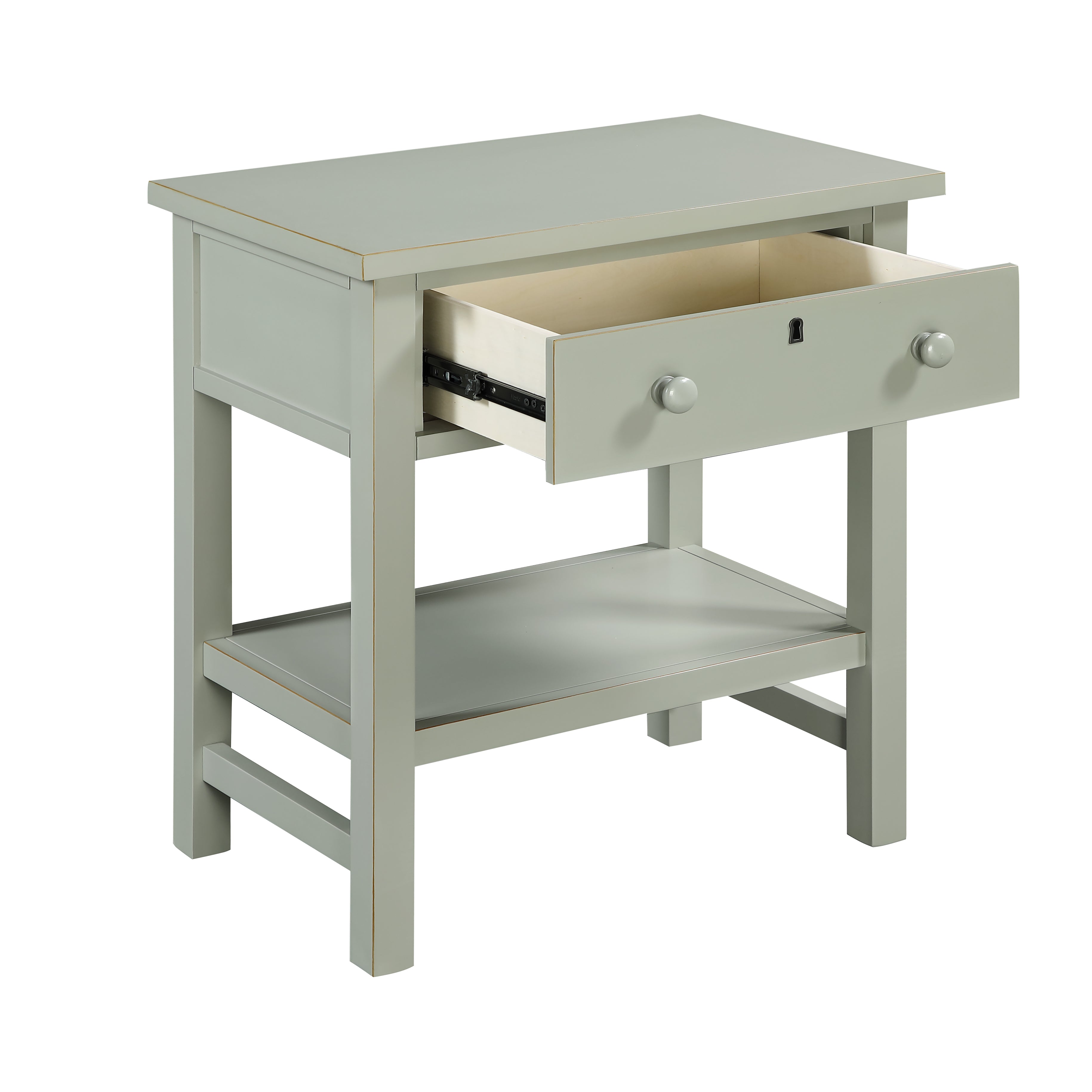 Finley 1-Drawer Storage Nightstand