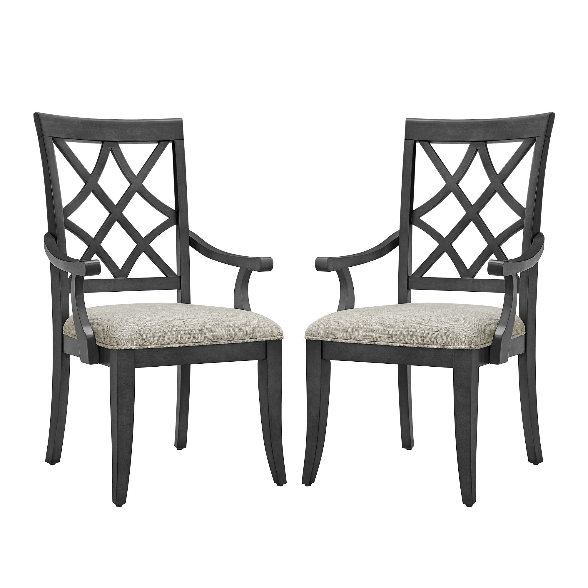 Mid Century Retro Dining Chairs, Set of 2
