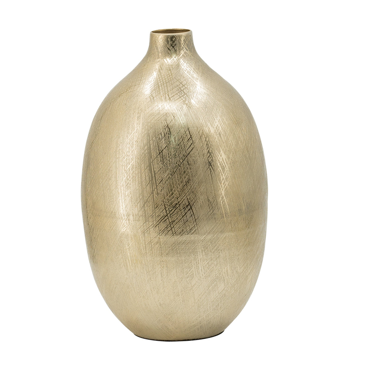 13.5" Aluminum Vase