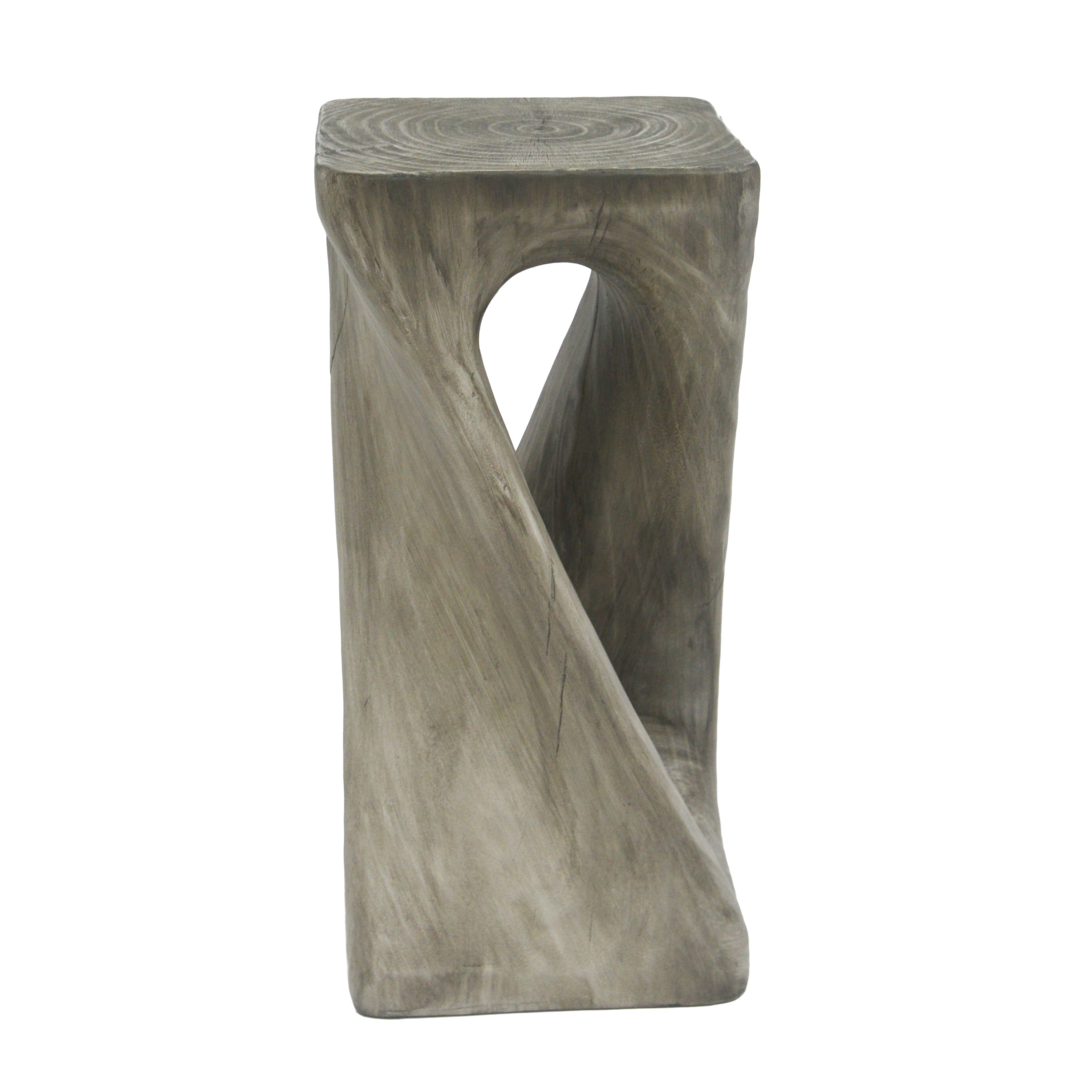 Twist Shape Accent Table