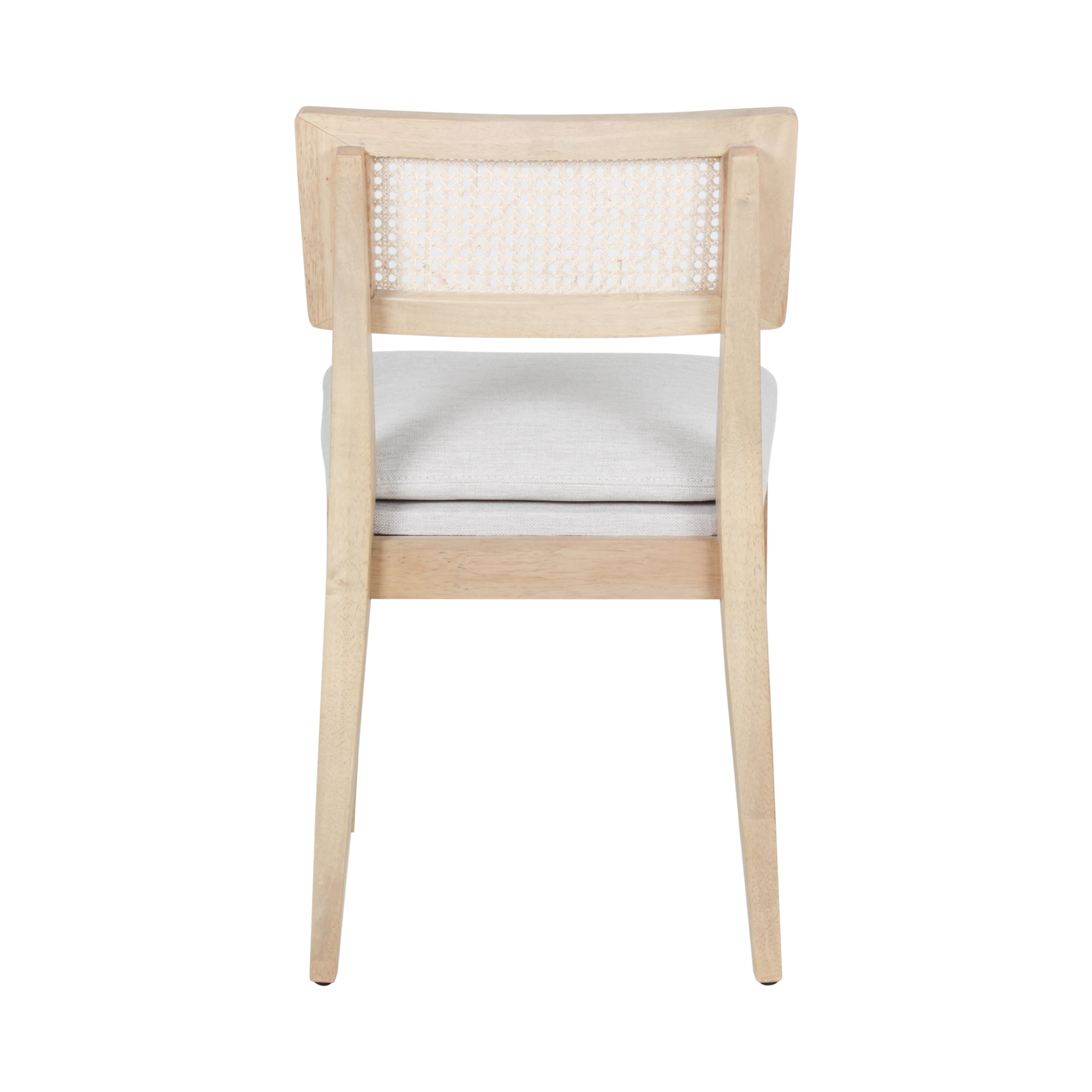 Monroe Cane Back Dining Chair Natural, Set of 2