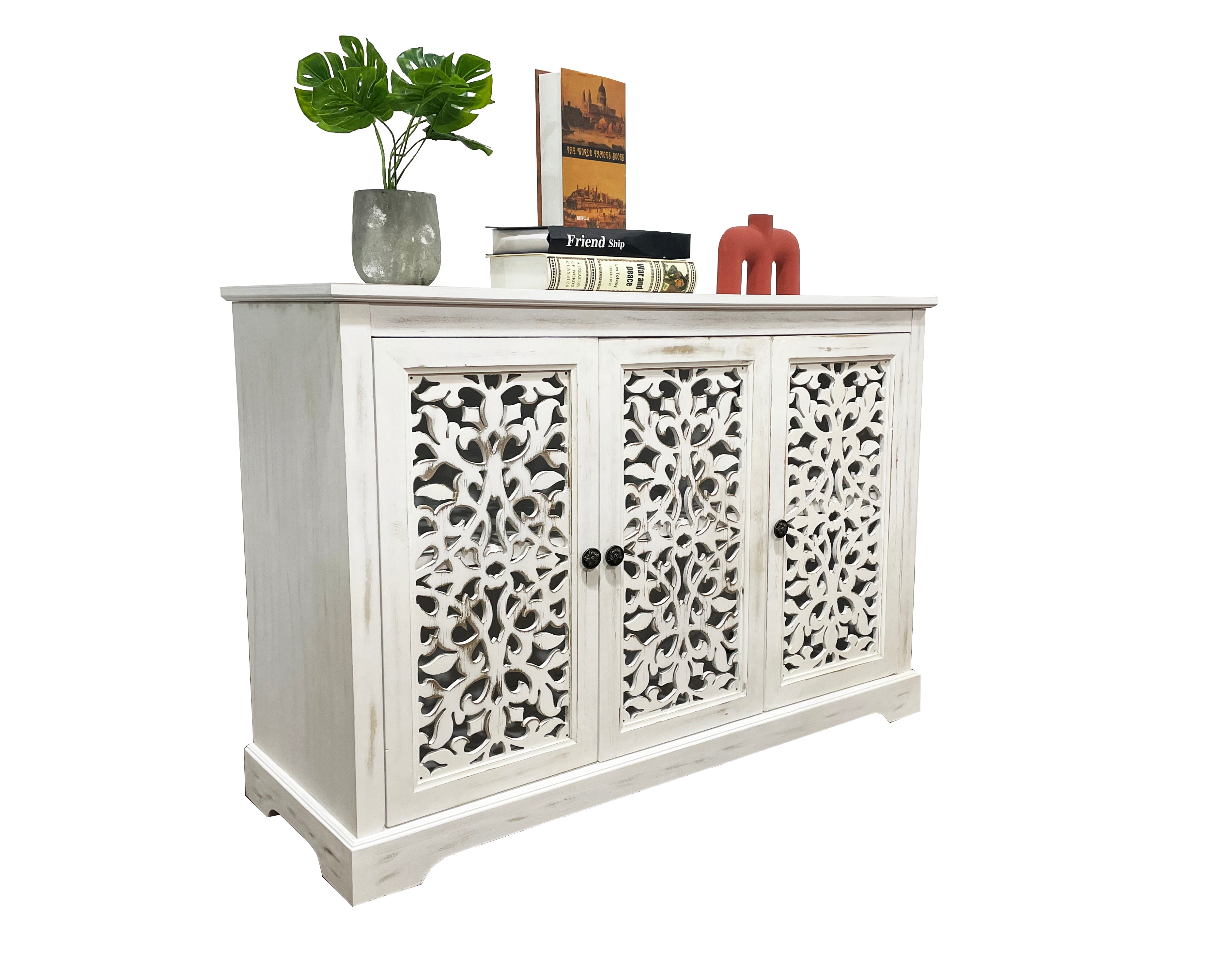 Antique Sideboard Storage Cabinet