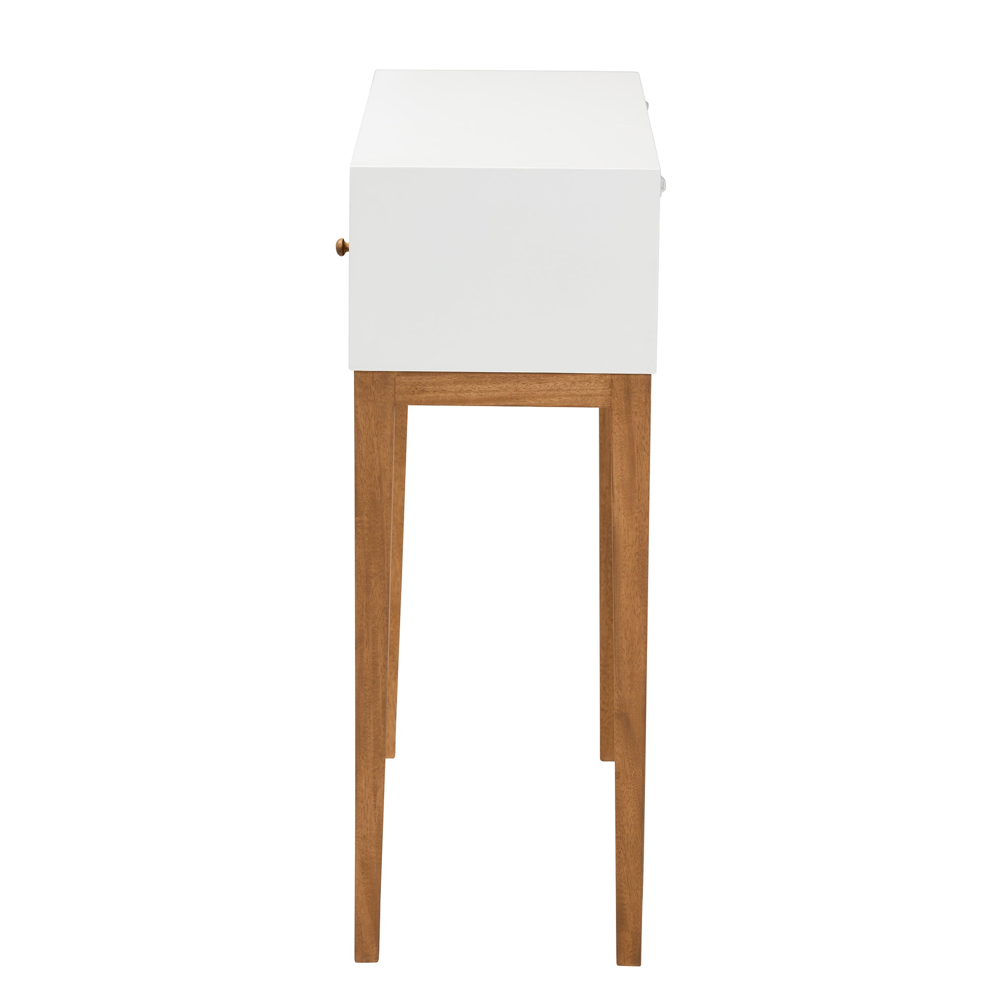 Harrietta Wood 1-Drawer Console Table
