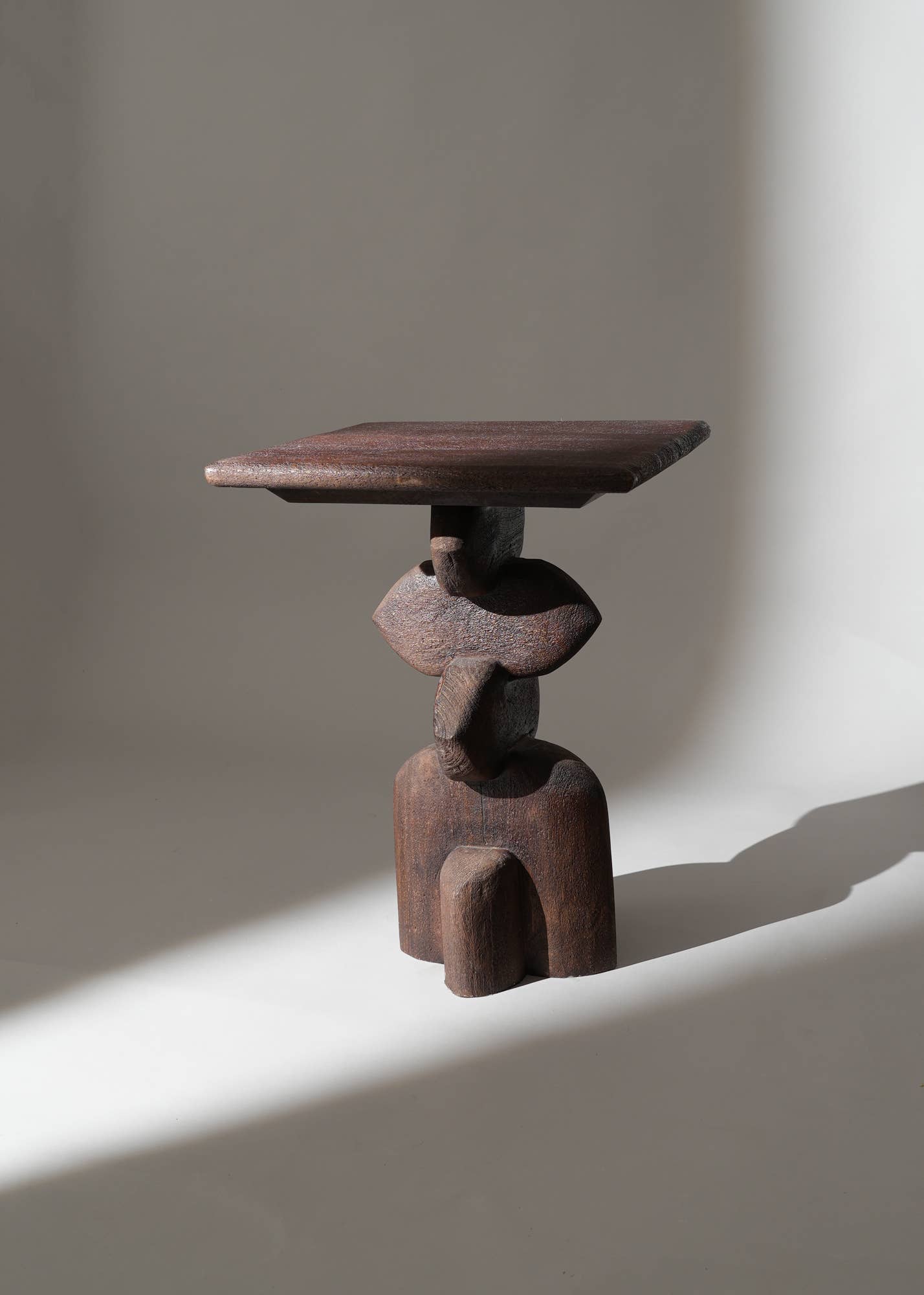 Decorative Wooden End Table For Living Room