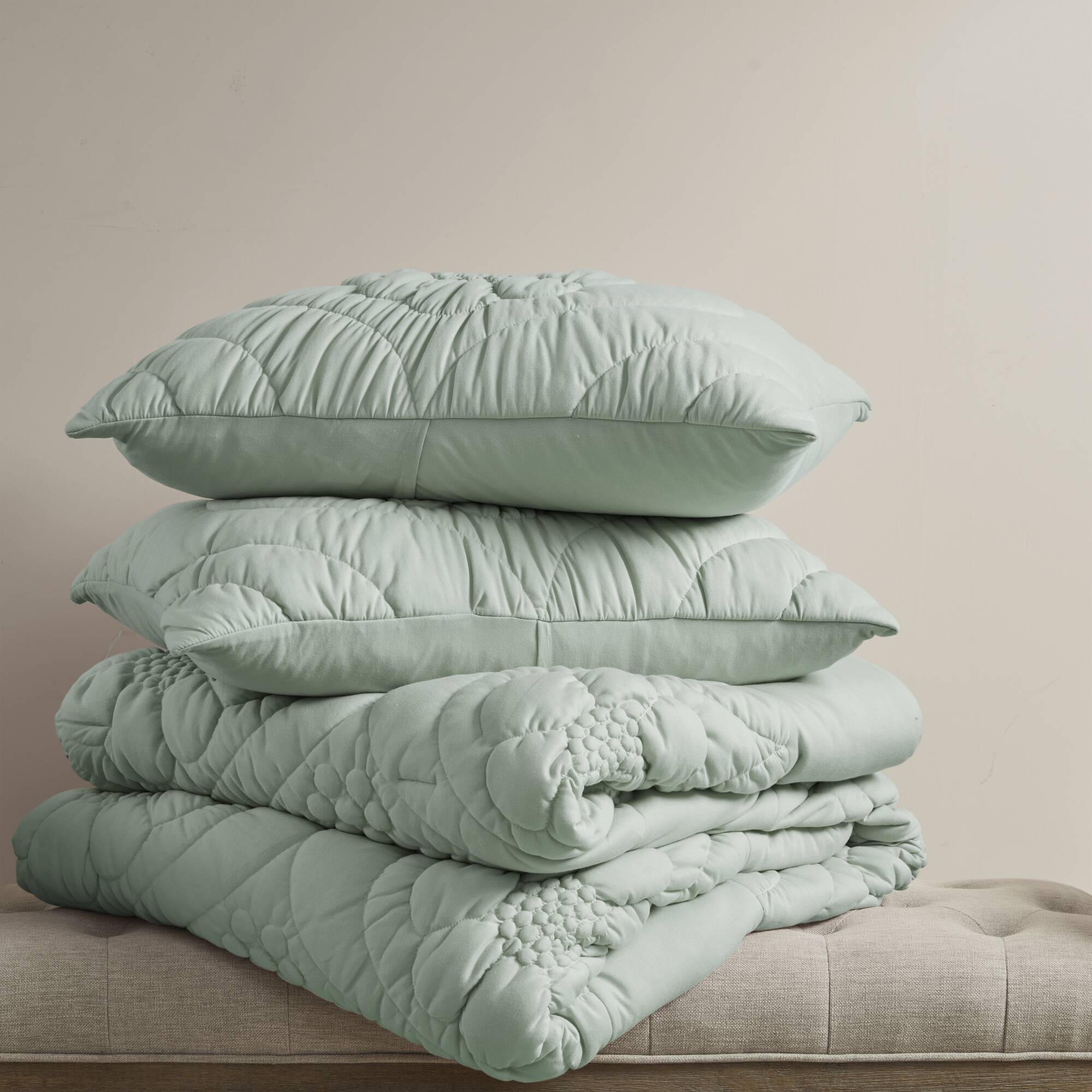 3-Piece Romantic Floral Comforter Set