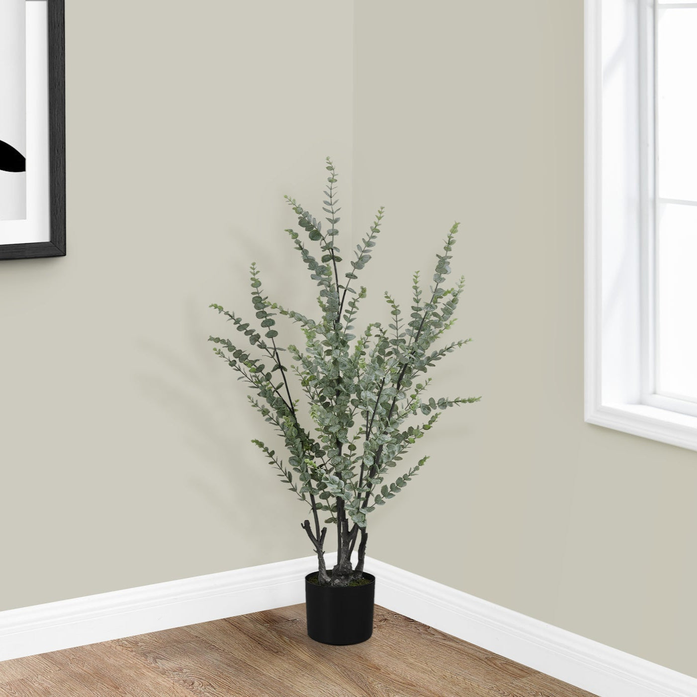 44" Tall Artificial Eucalyptus Tree with Pot