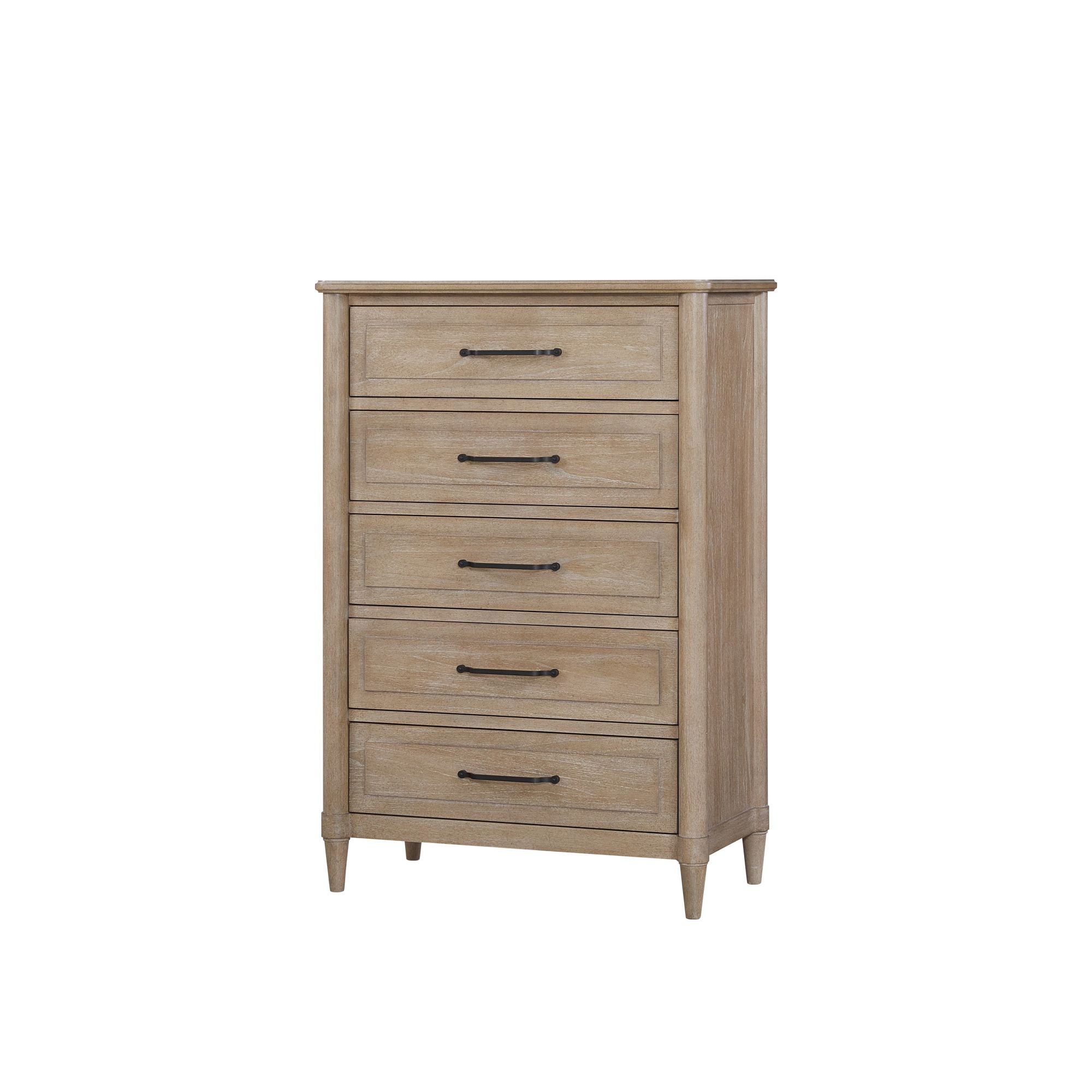 Breakfront Vertical 5-Drawer Chest