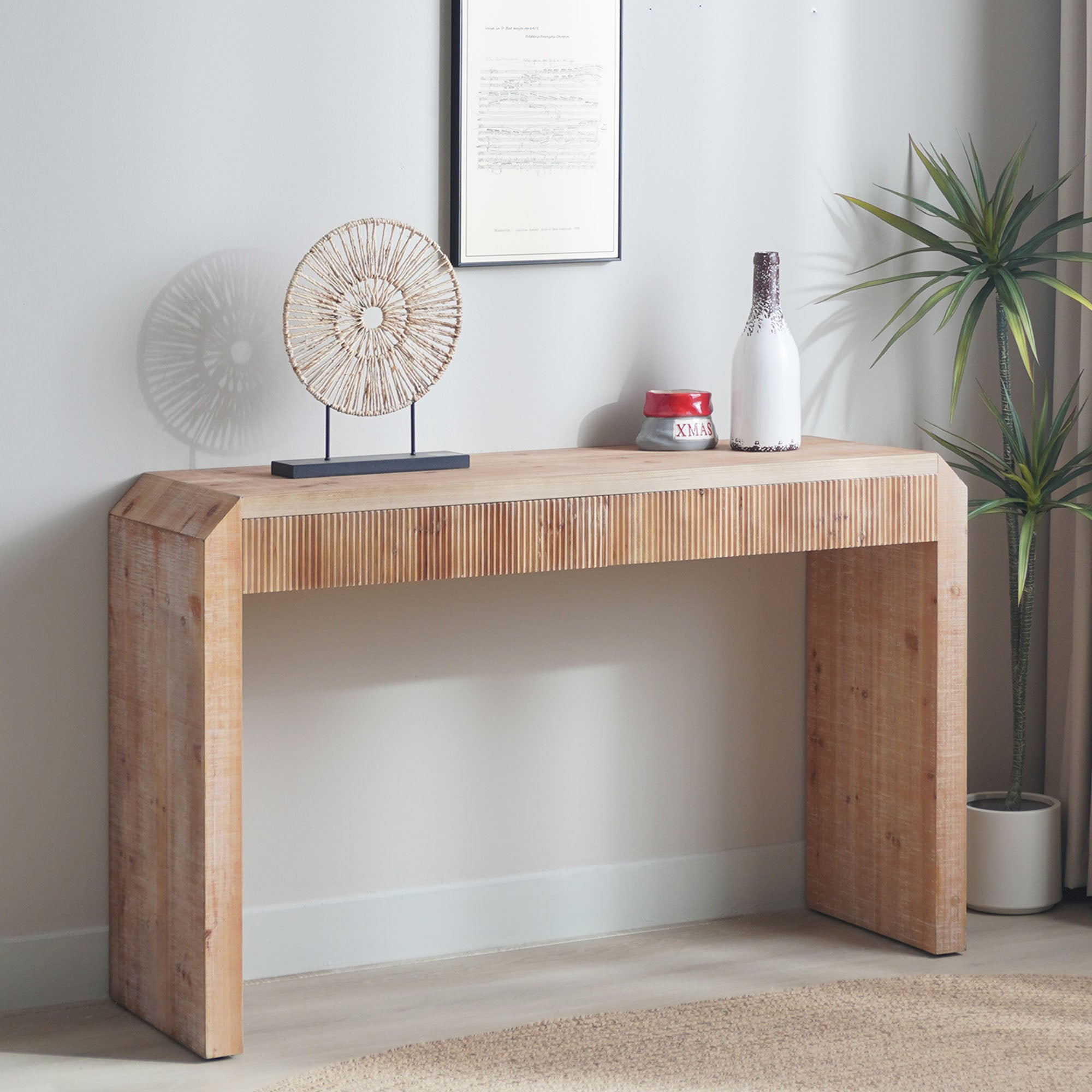 Awala Console Table with Storage Drawer