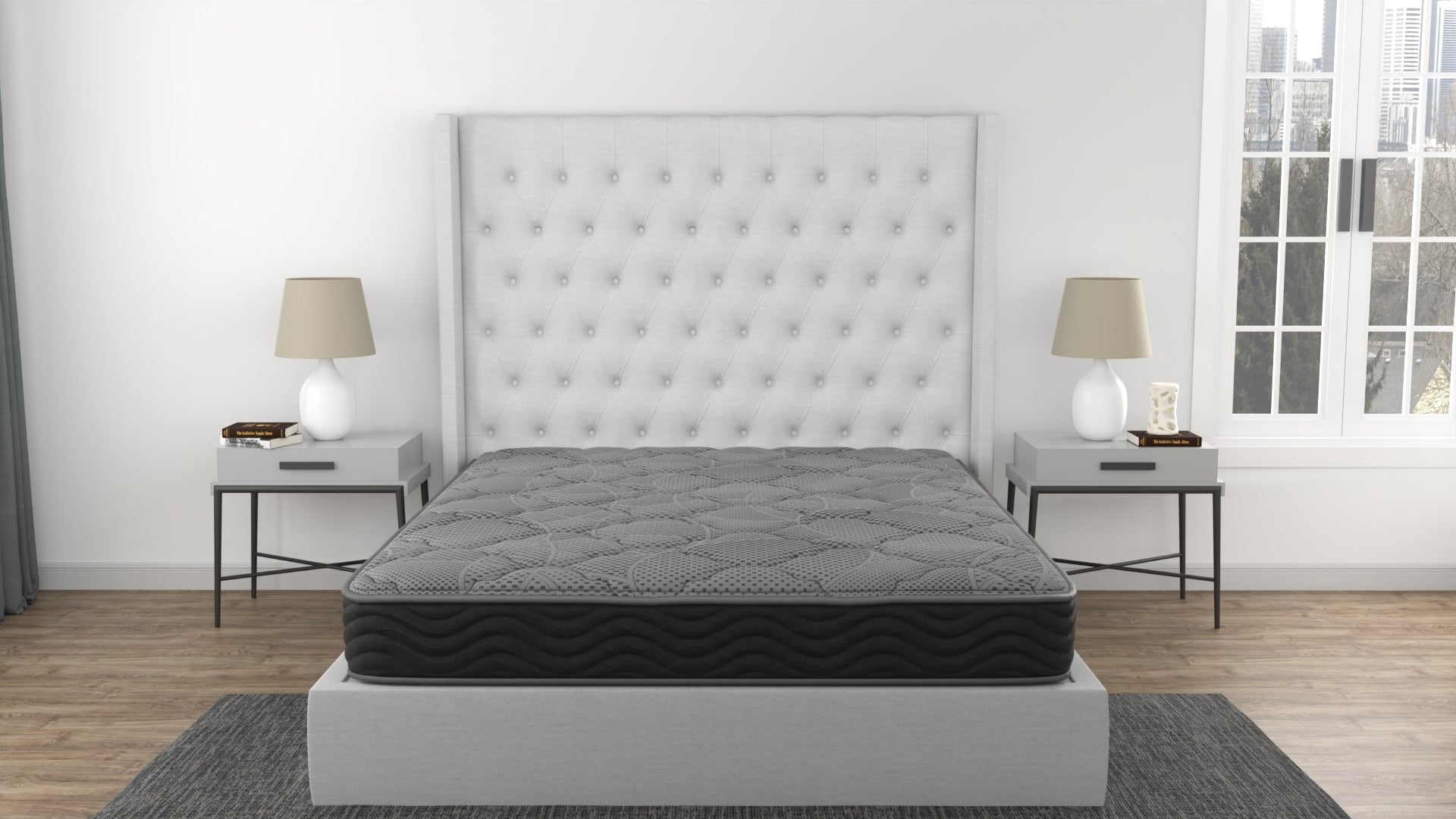 BedTech CS Hybrid Pocket Coil 8" Mattress