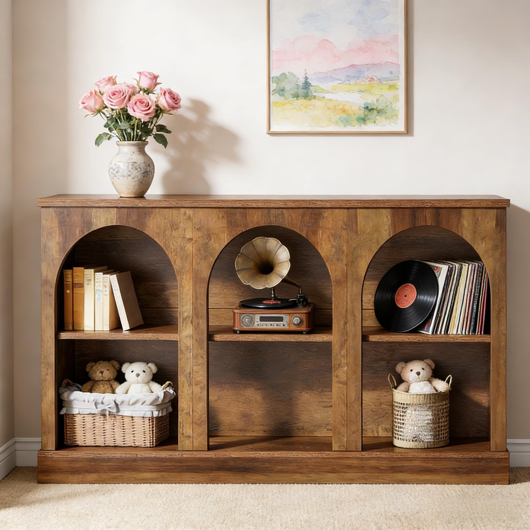 Triple Arch Console Table