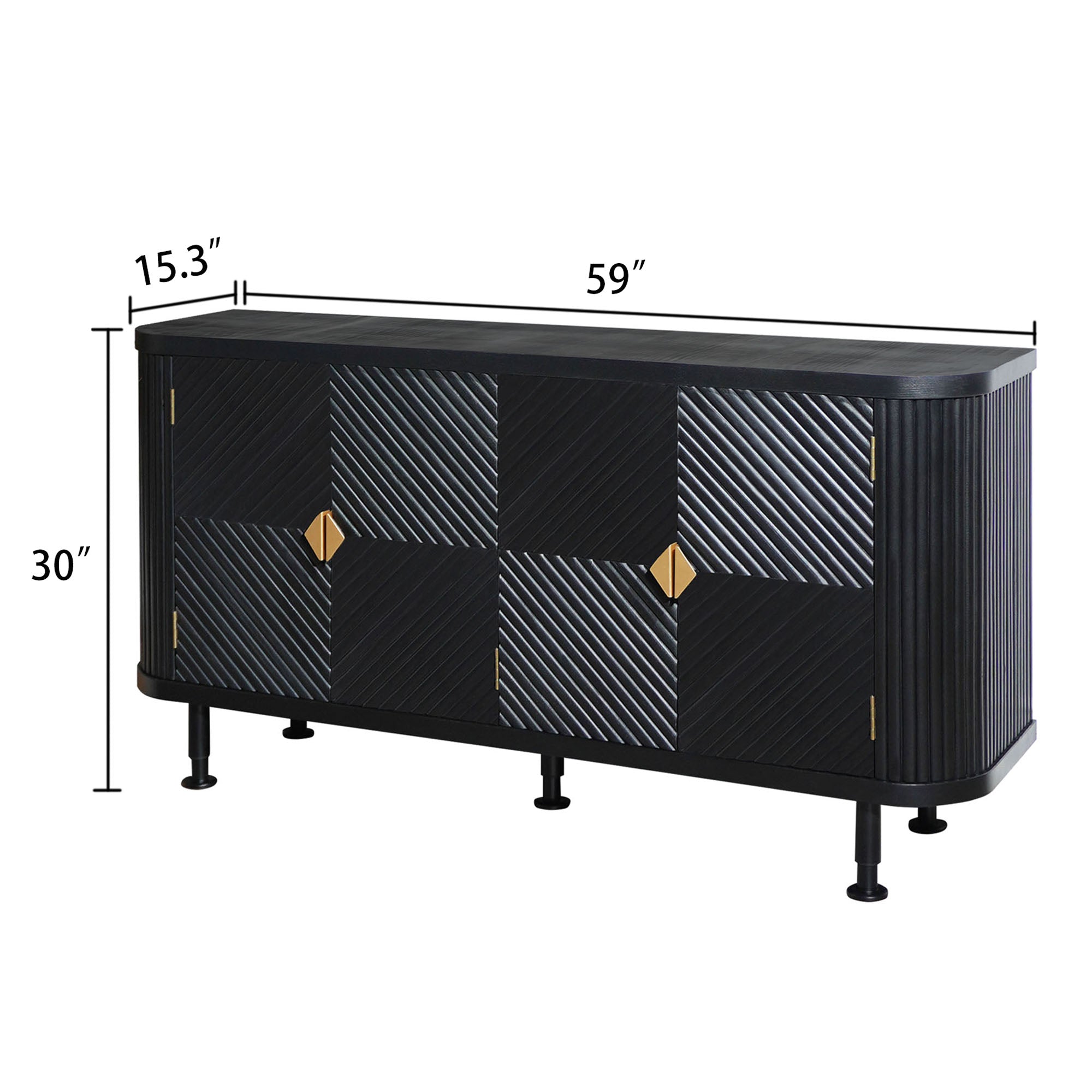 Modern Accent Buffet Cabinet