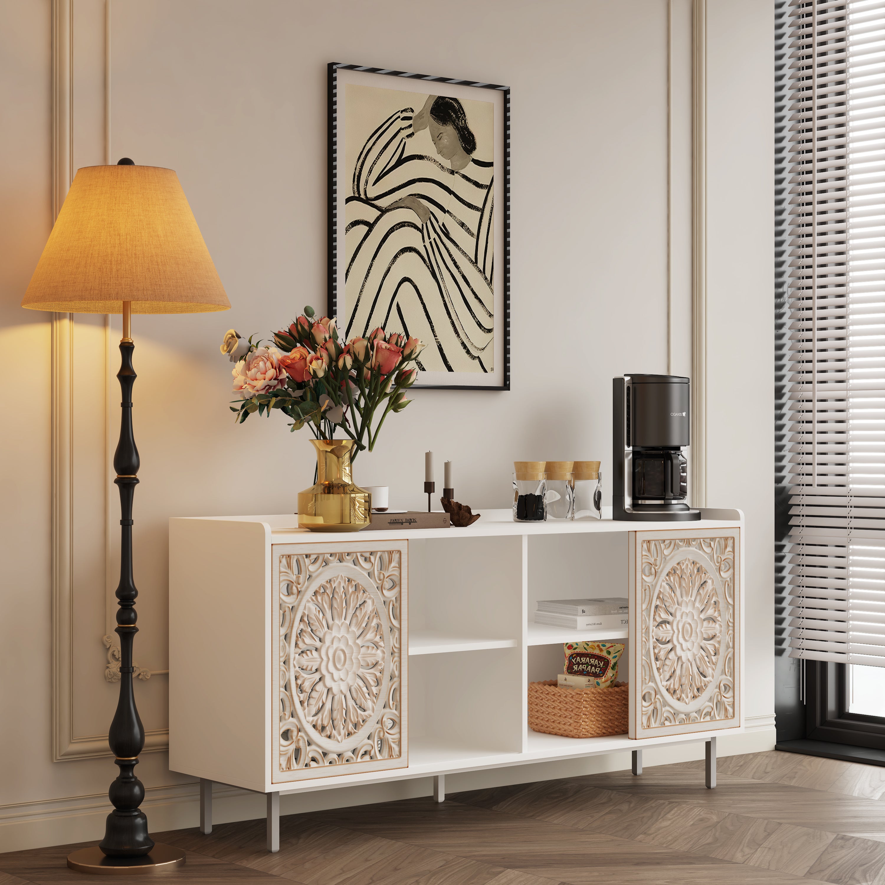 Mid Century Modern Console Table