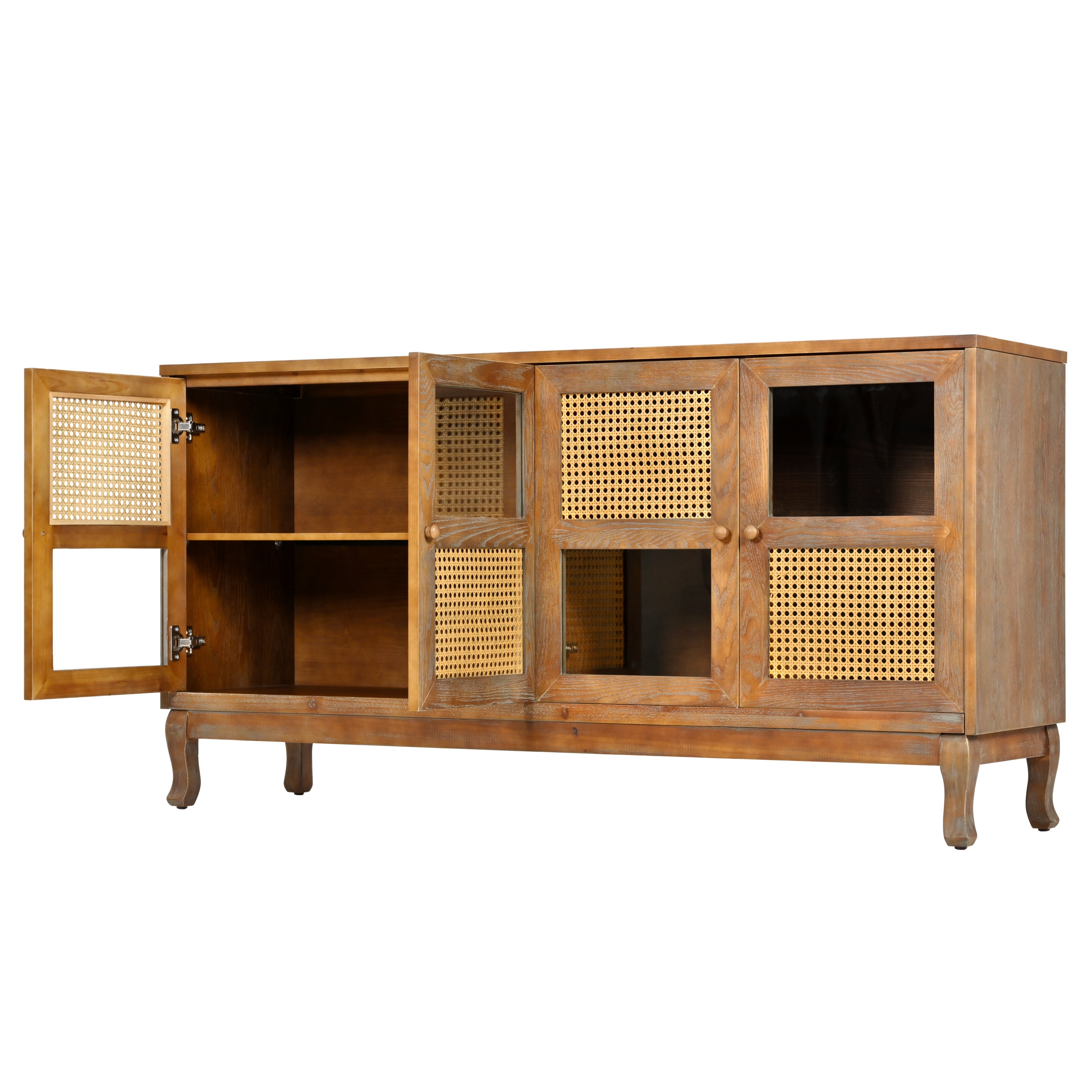 Retro 4-Door Sideboard