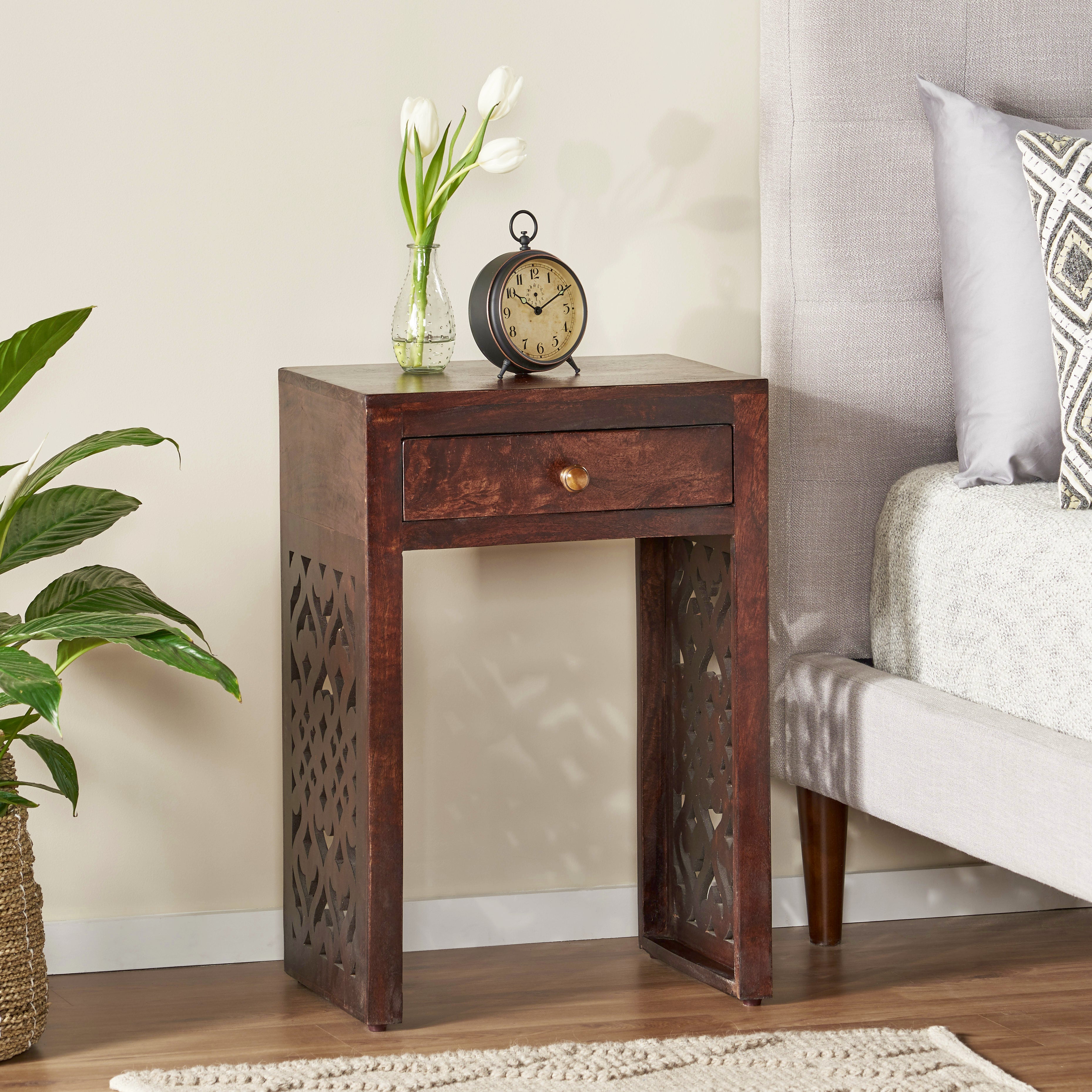 Carved Night Stand