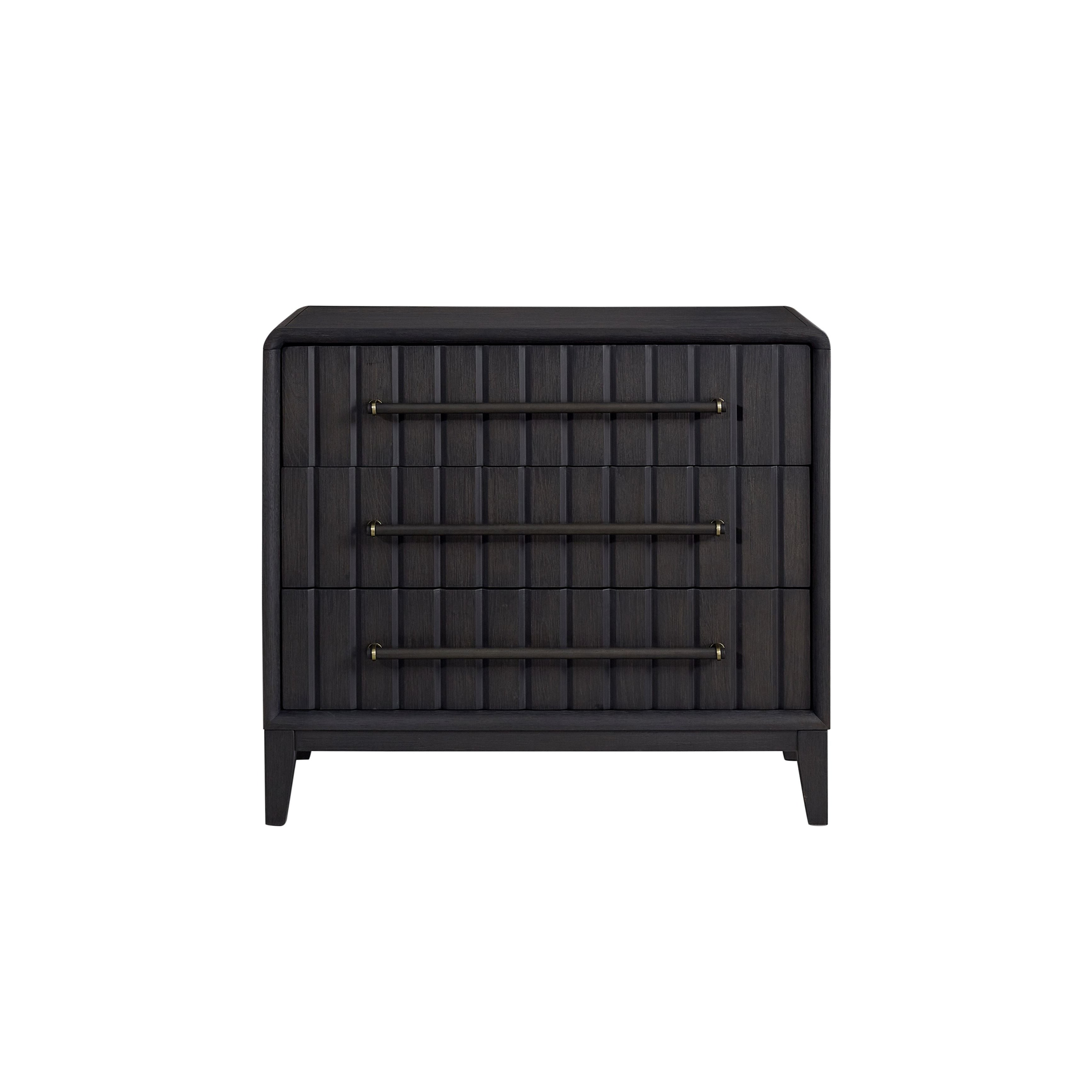 3 Drawer Bachelor Chest in Peppercorn Finish