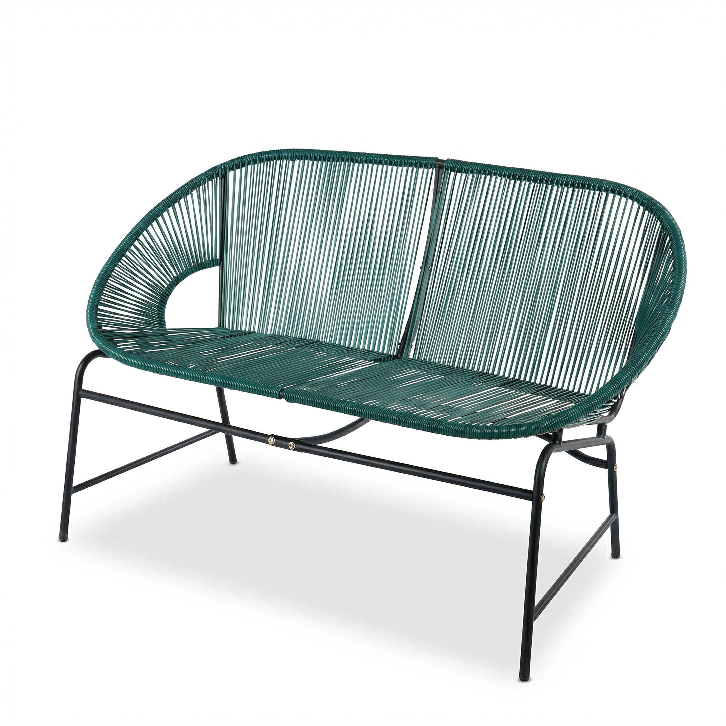 Nusa Outdoor Patio 4-PCS Wicker Chat Set