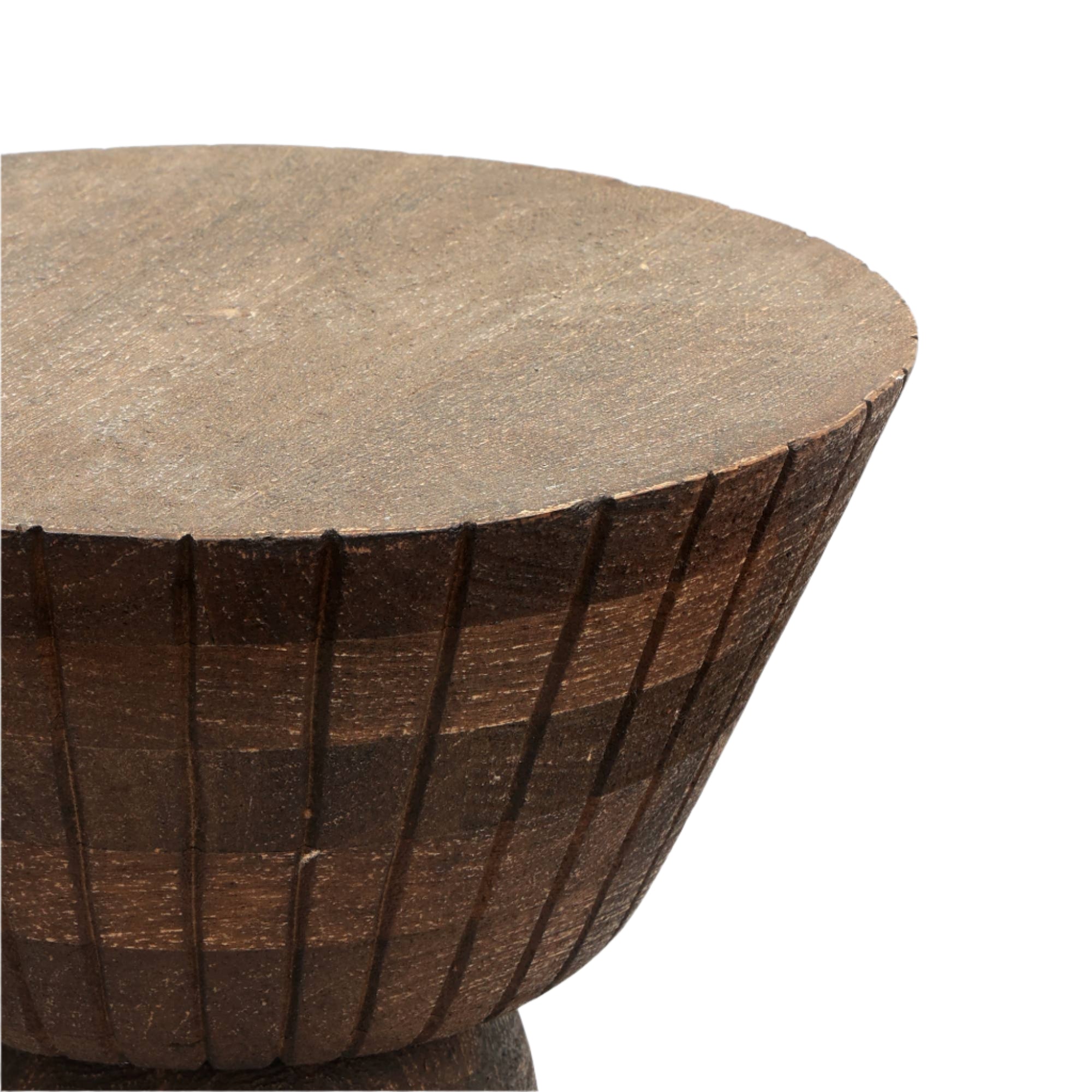Decorative Wooden End Table
