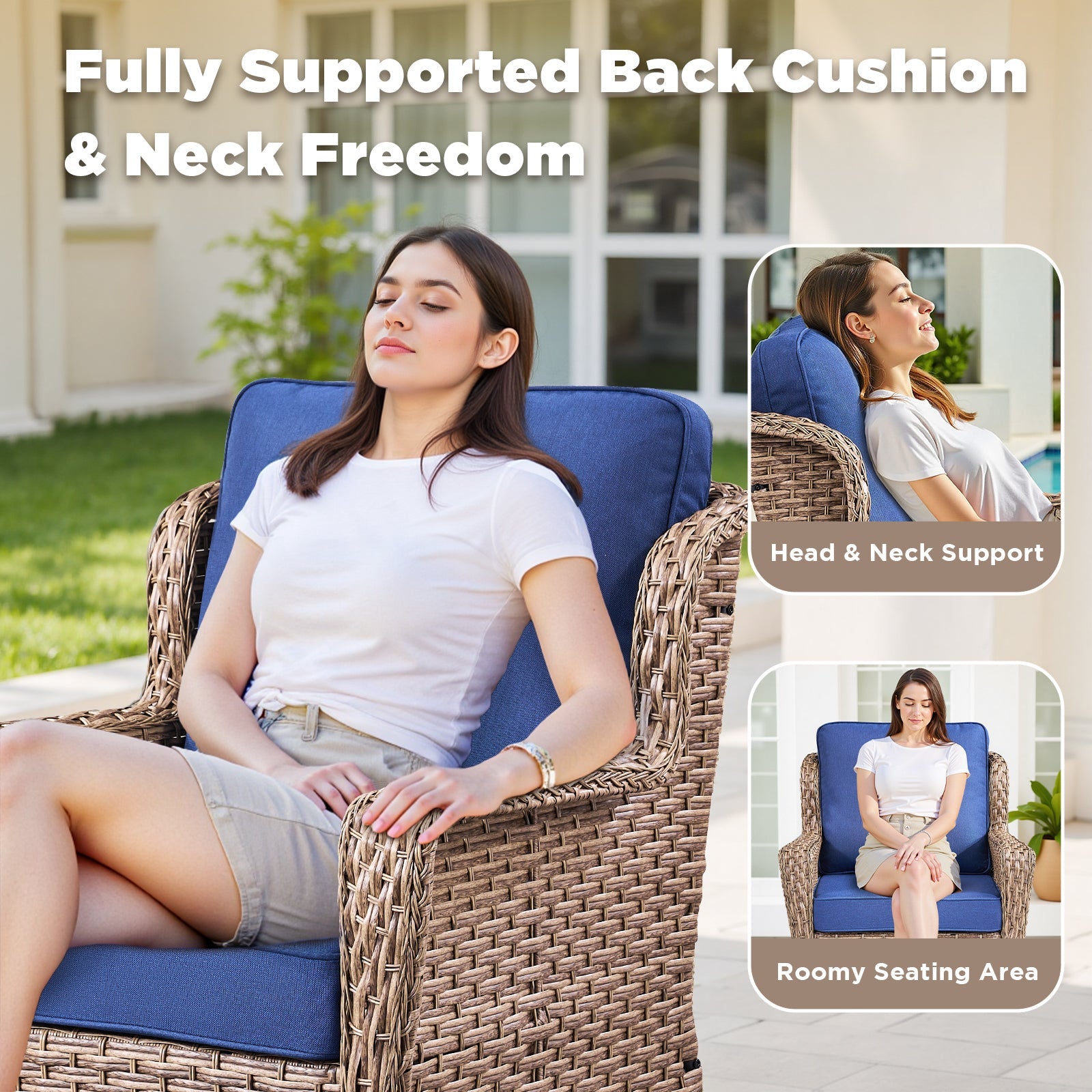 Avery 5 Piece Outdoor Lounge Set