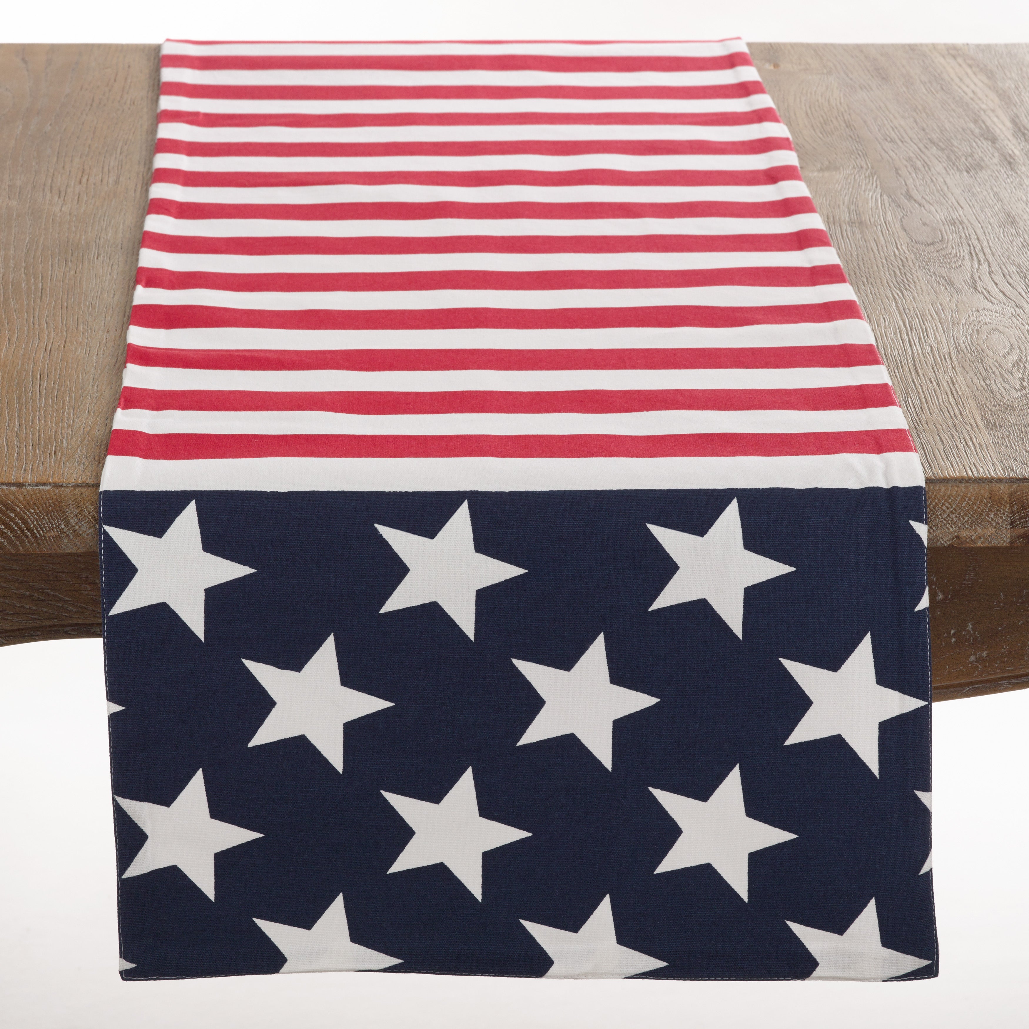 American Flag Patriotic Table Runner