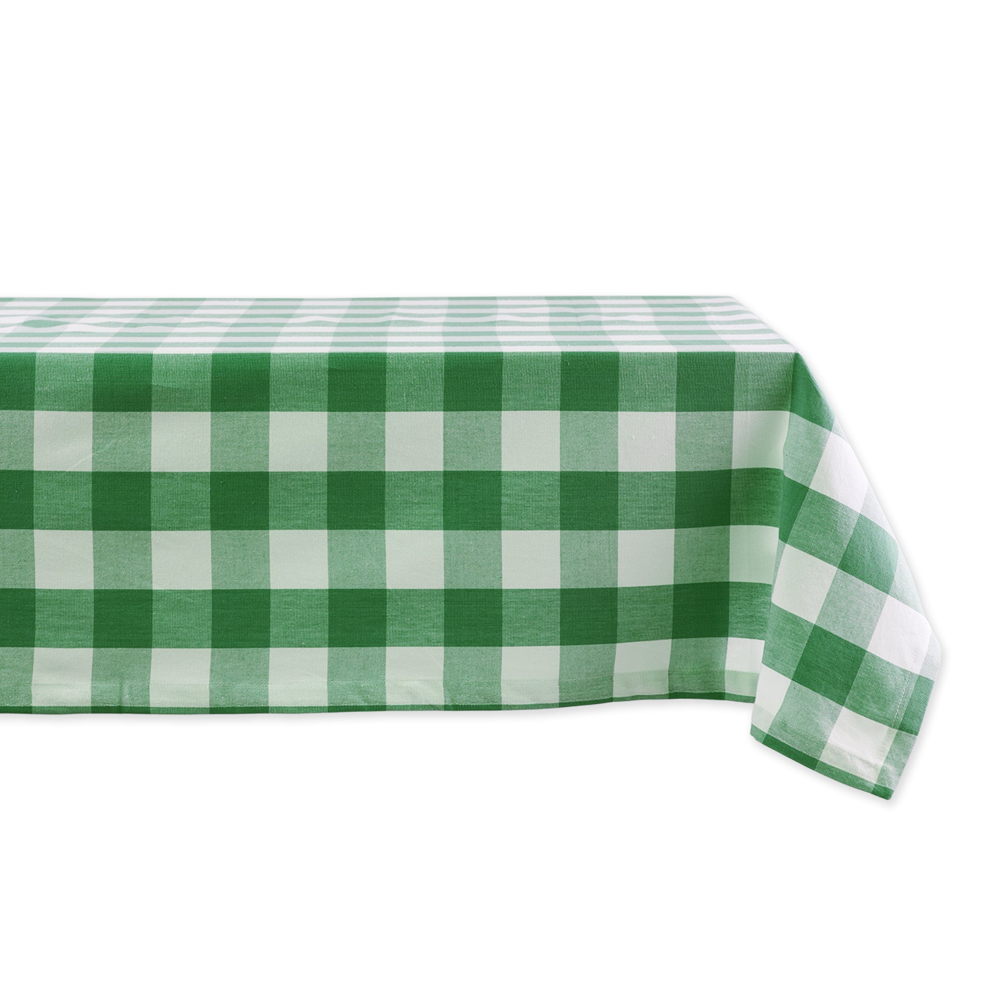 Shamrock Green Buffalo Check Tablecloth