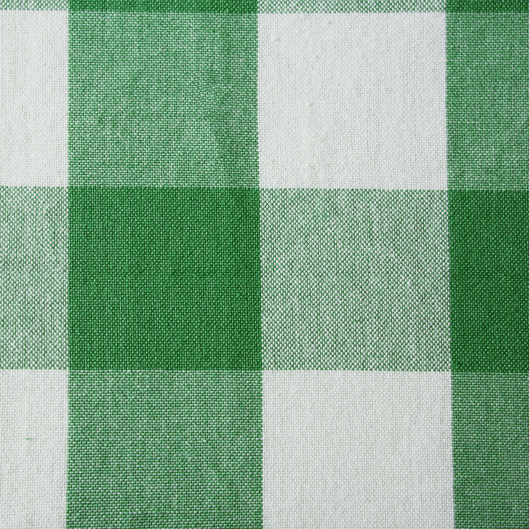 Shamrock Green Buffalo Check Table Runner