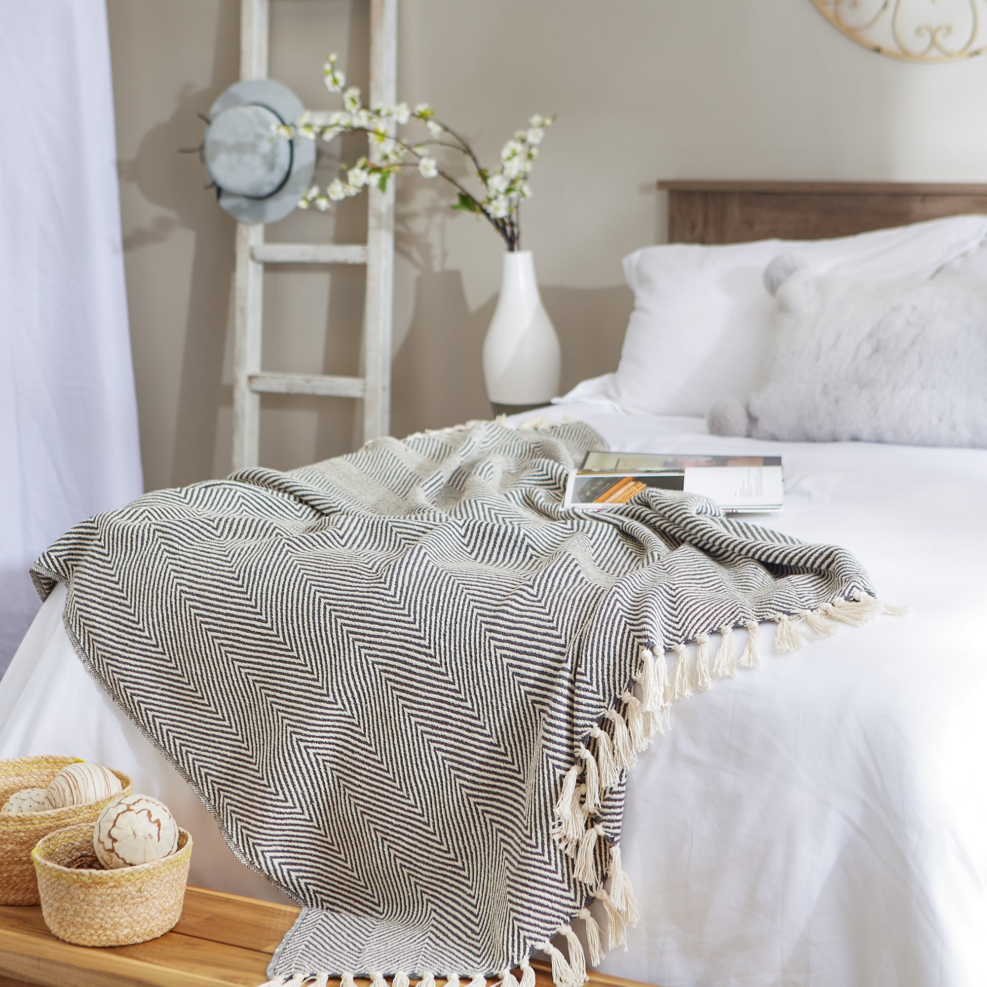 Mineral Urban Chevron Throw