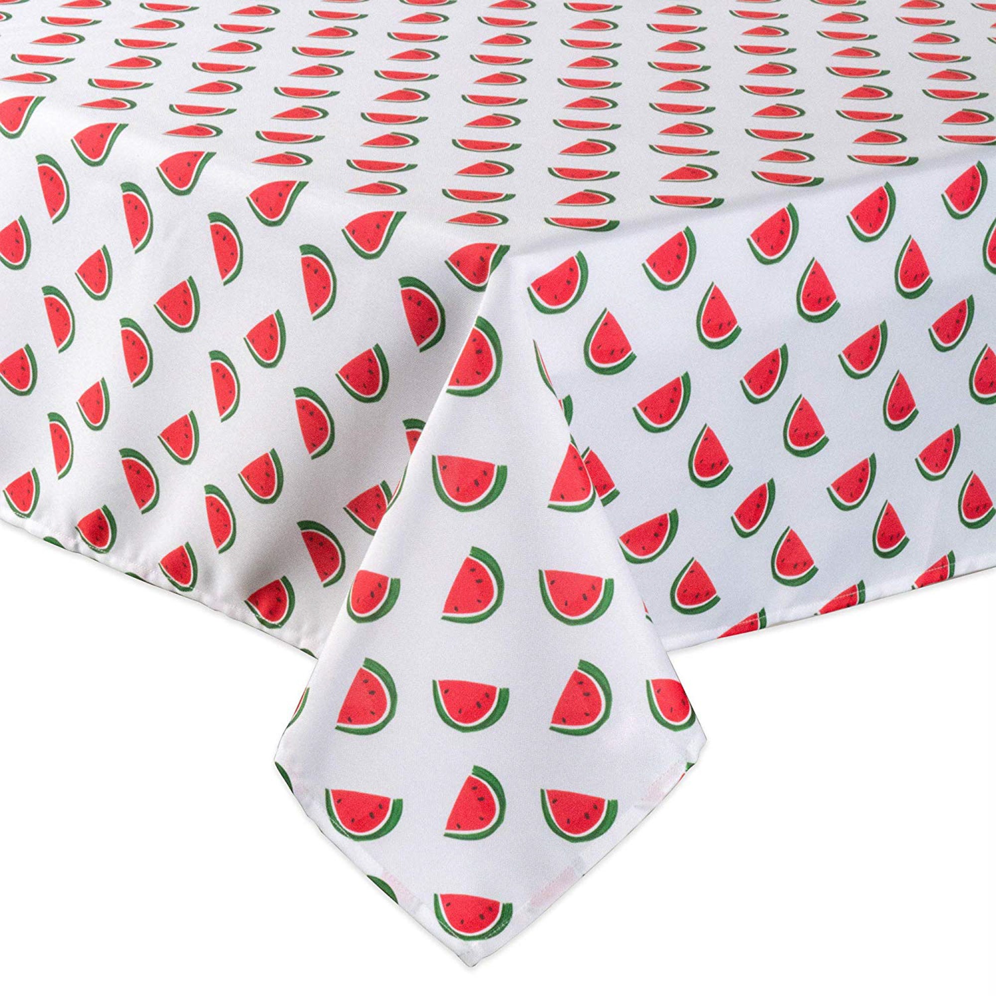 Watermelon Print Outdoor Tablecloth With Zipper