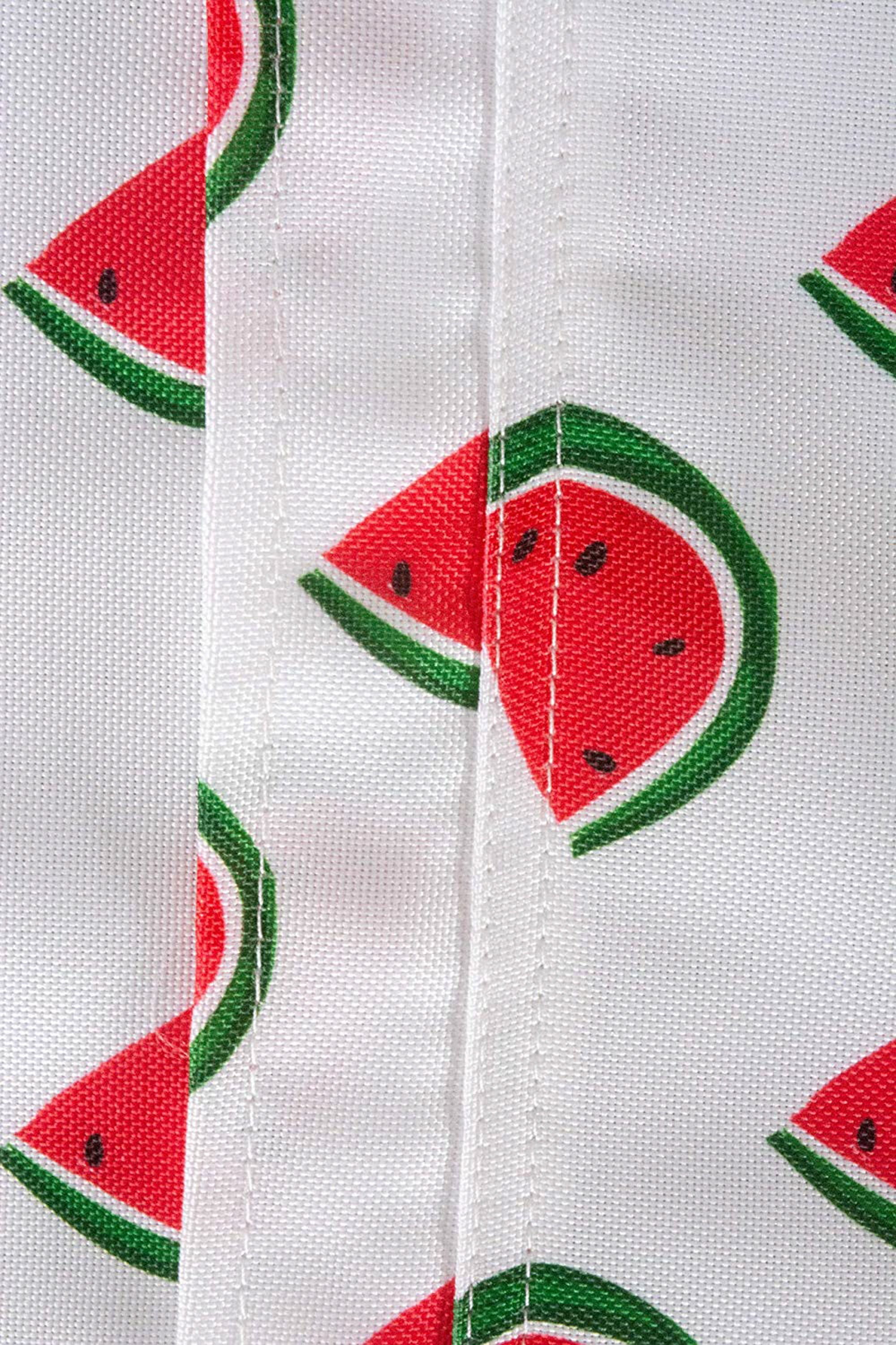 Watermelon Print Outdoor Tablecloth With Zipper