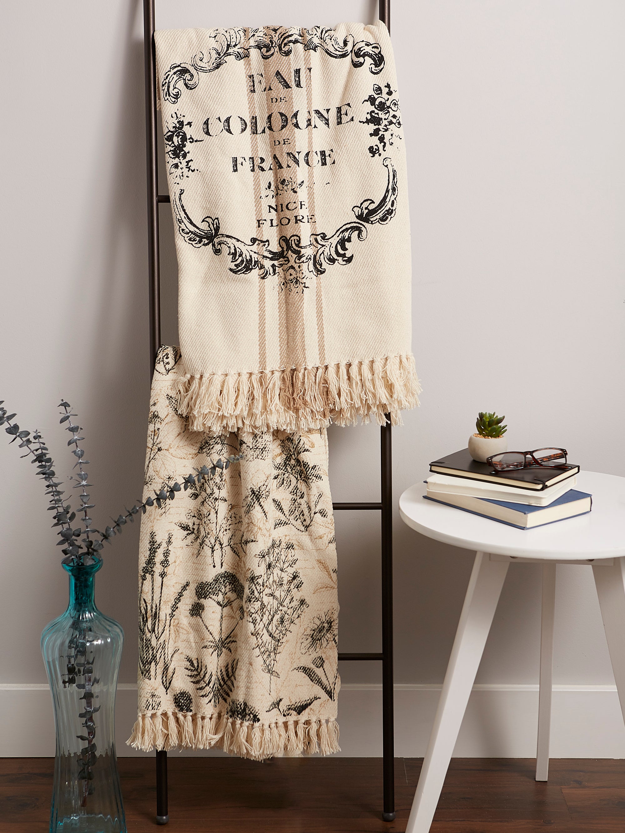 Botanical Printed Throw