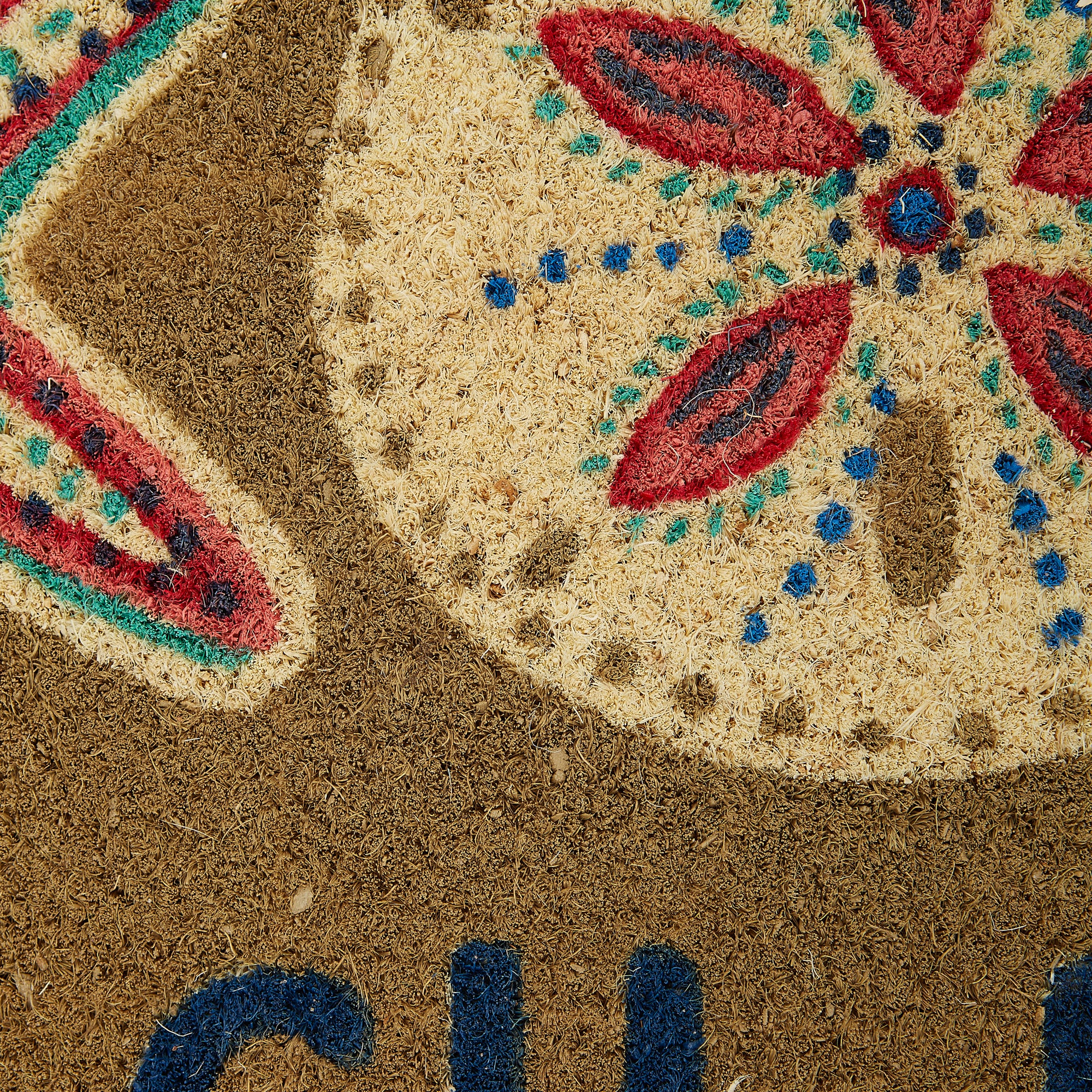DII Beach House Doormat, Non-Slip PVC Backing