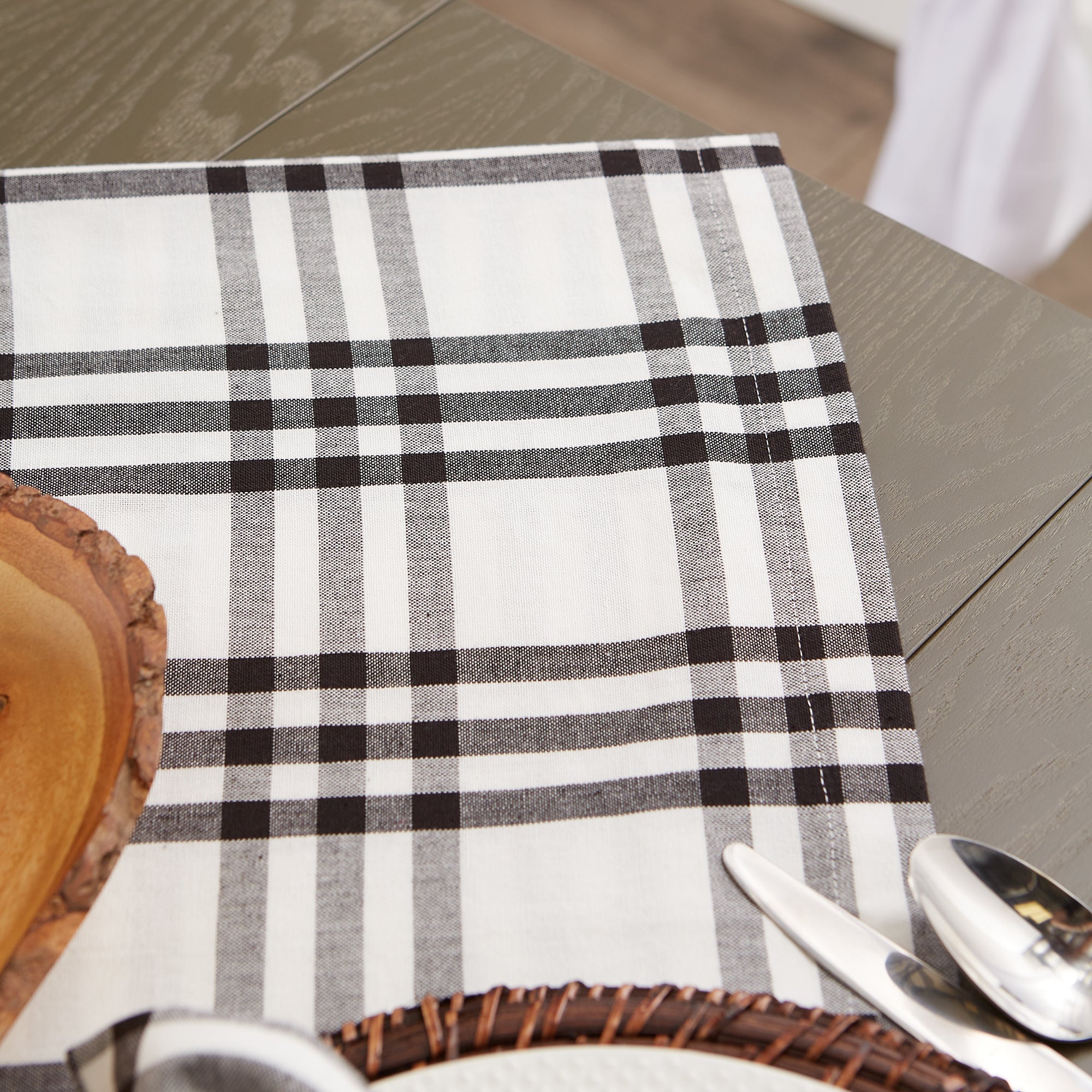 Homestead Plaid Tablecloth