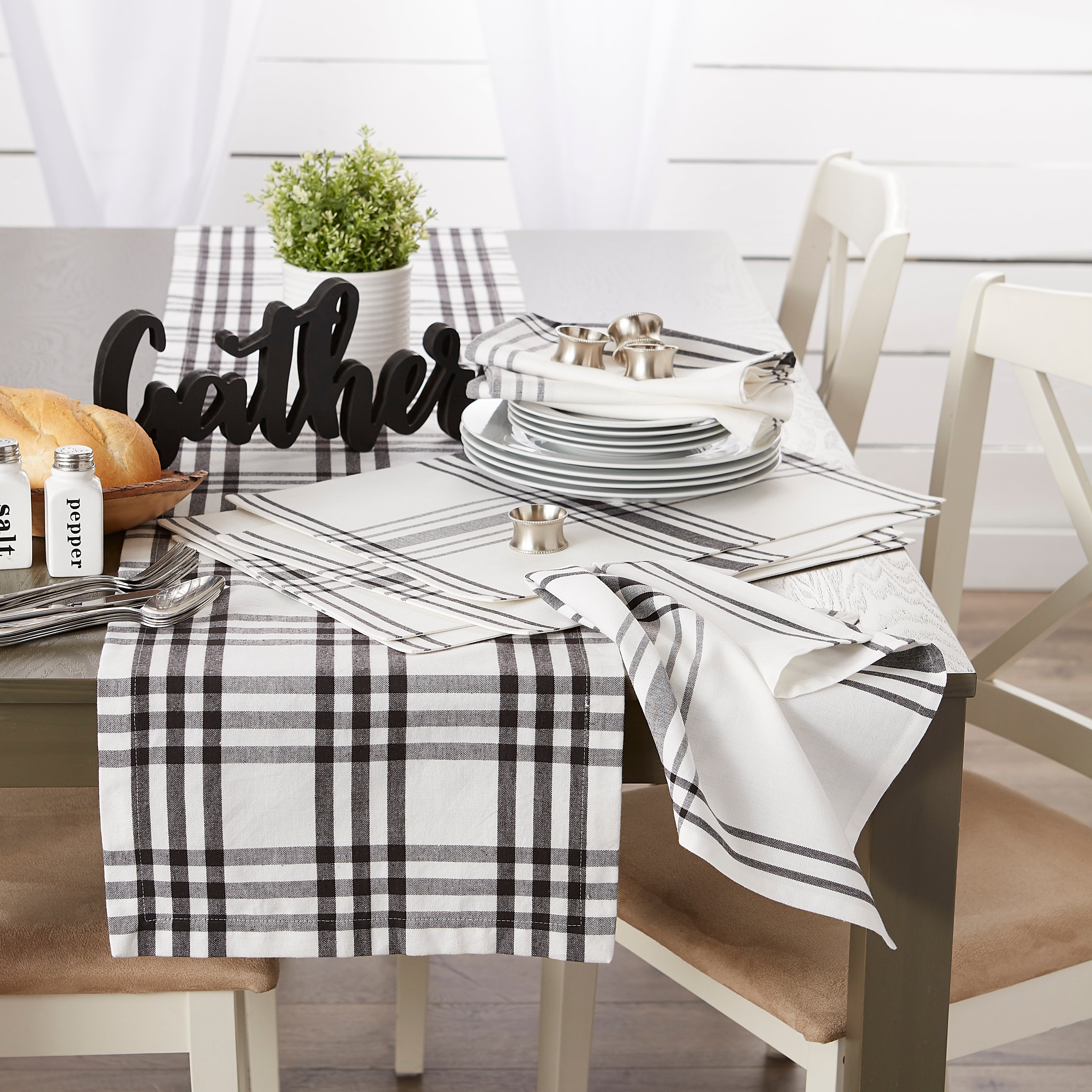 Homestead Plaid Tablecloth