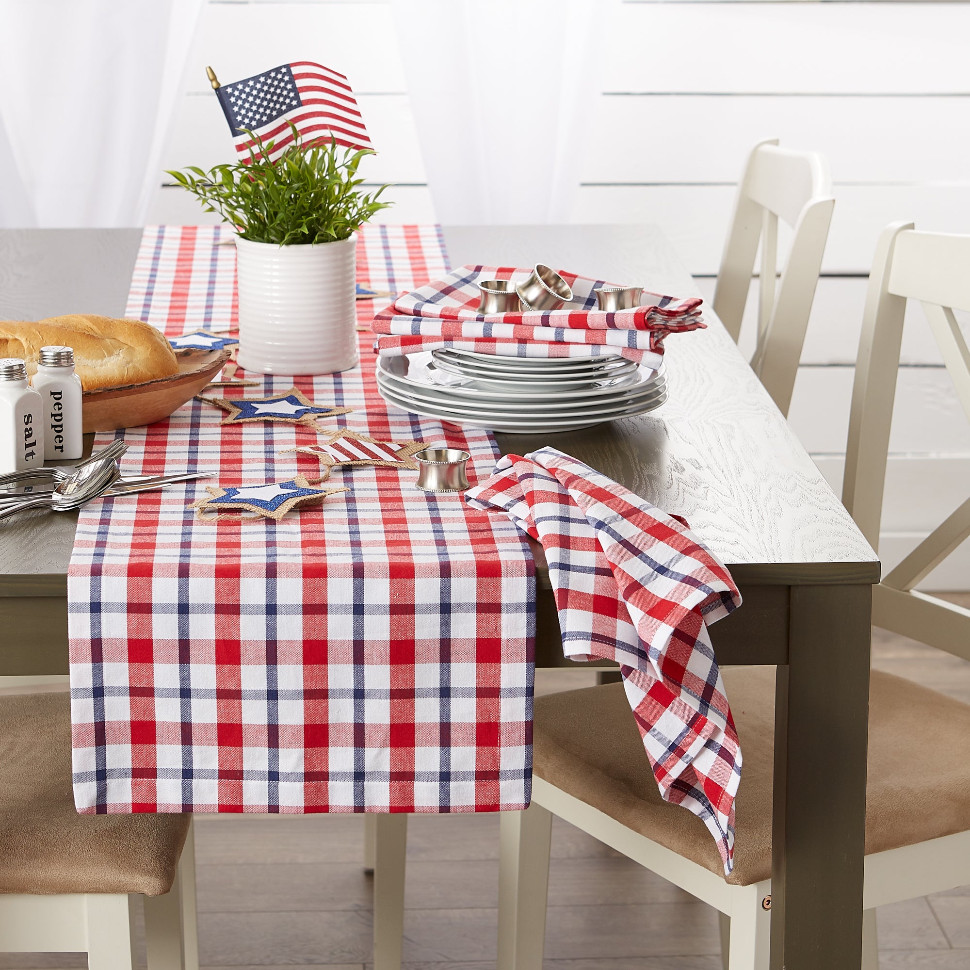 American Plaid Napkin, Set of 6
