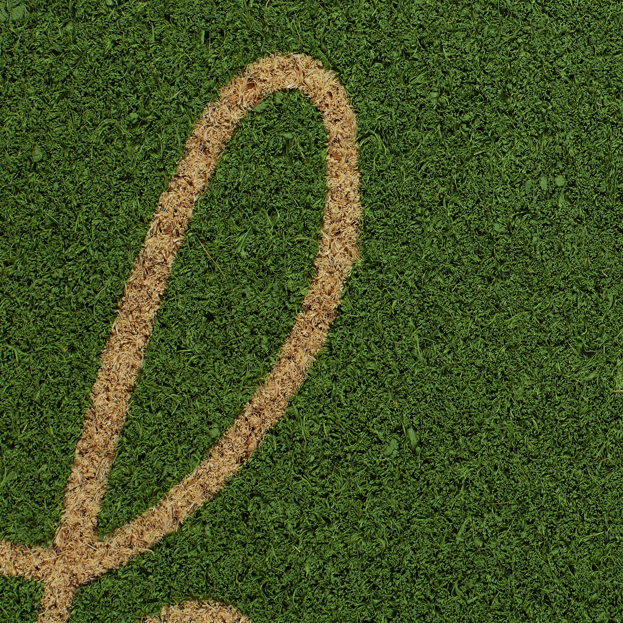DII Hello Coir PVC-Backed Non-Slip Doormat