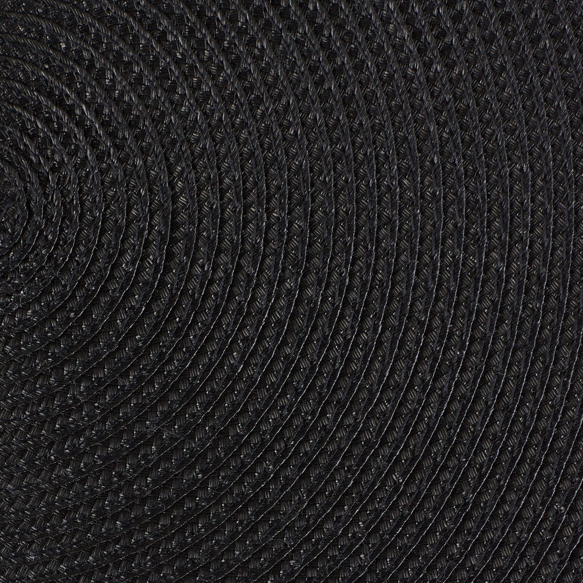 DII Tassel Fringe Polypropylene Woven Round Placemat 6-Piece Set