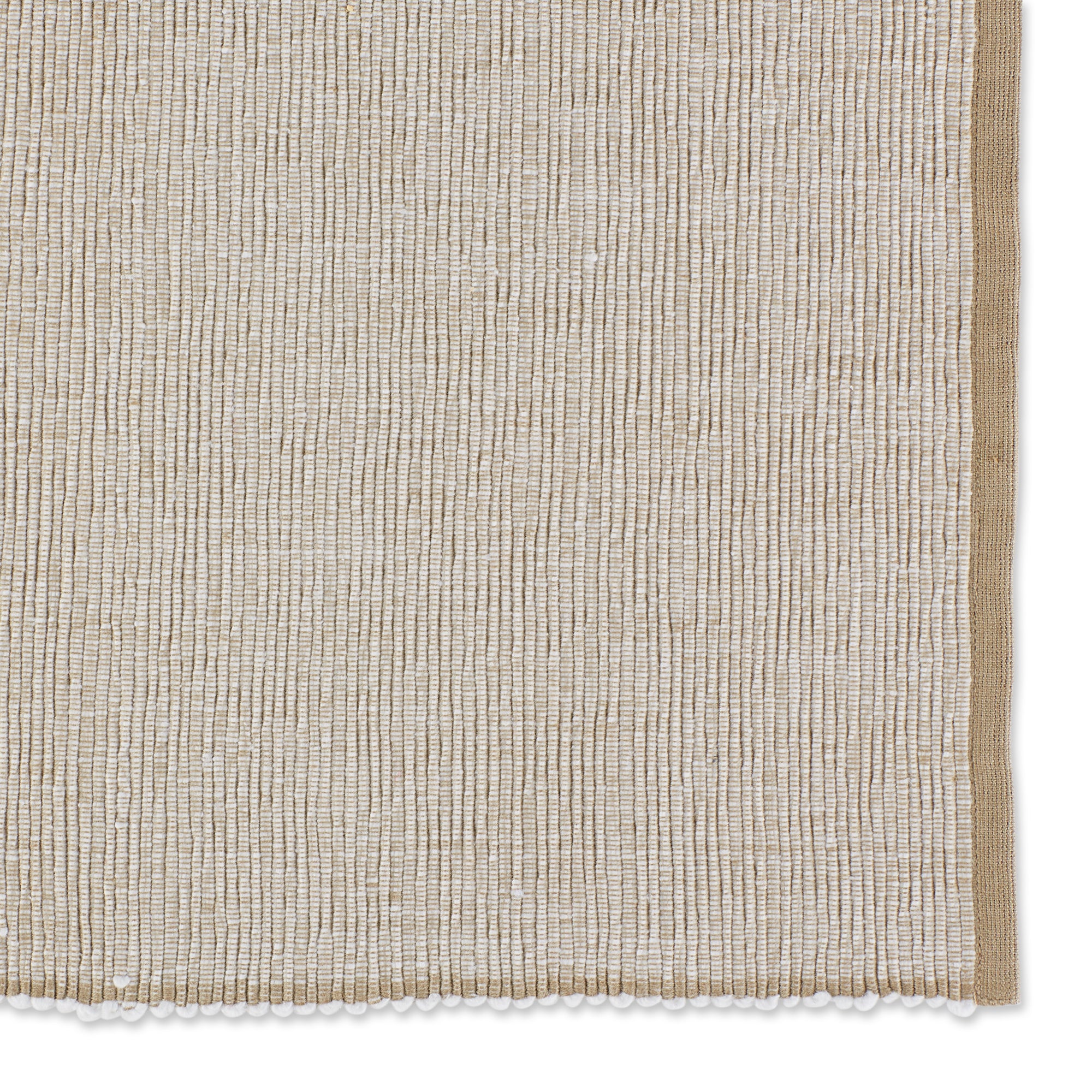 DII Eco-Friendly Chambray Fine Ribbed Placemat 6-Piece Set