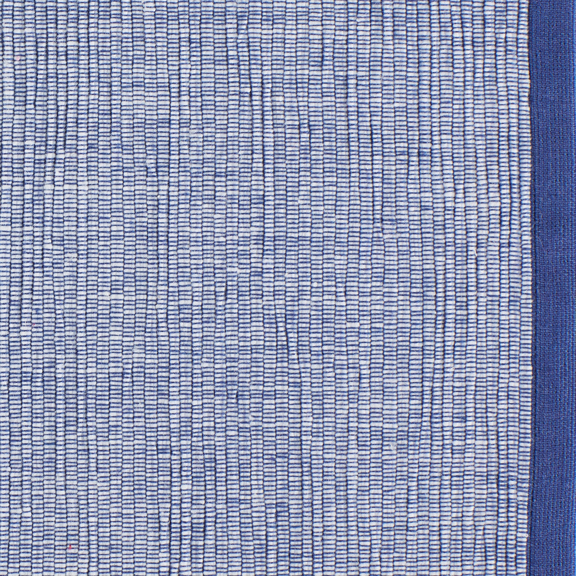 DII Eco-Friendly Chambray Fine Ribbed Placemat 6-Piece Set