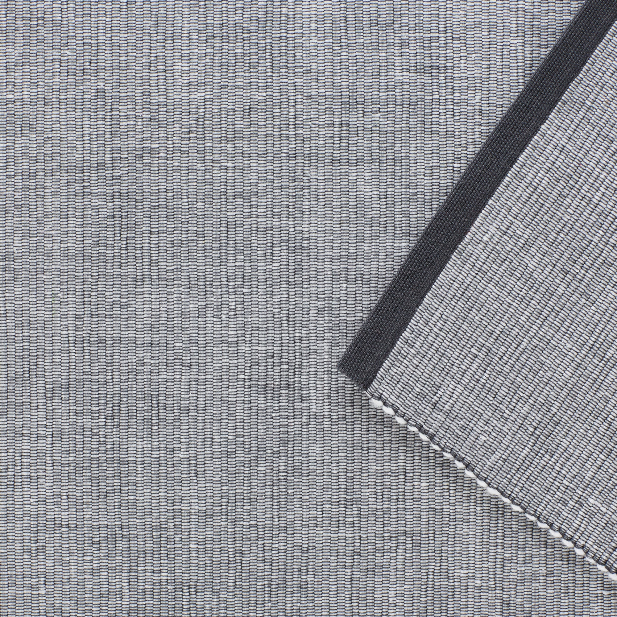 DII Eco-Friendly Chambray Fine Ribbed Table Runner