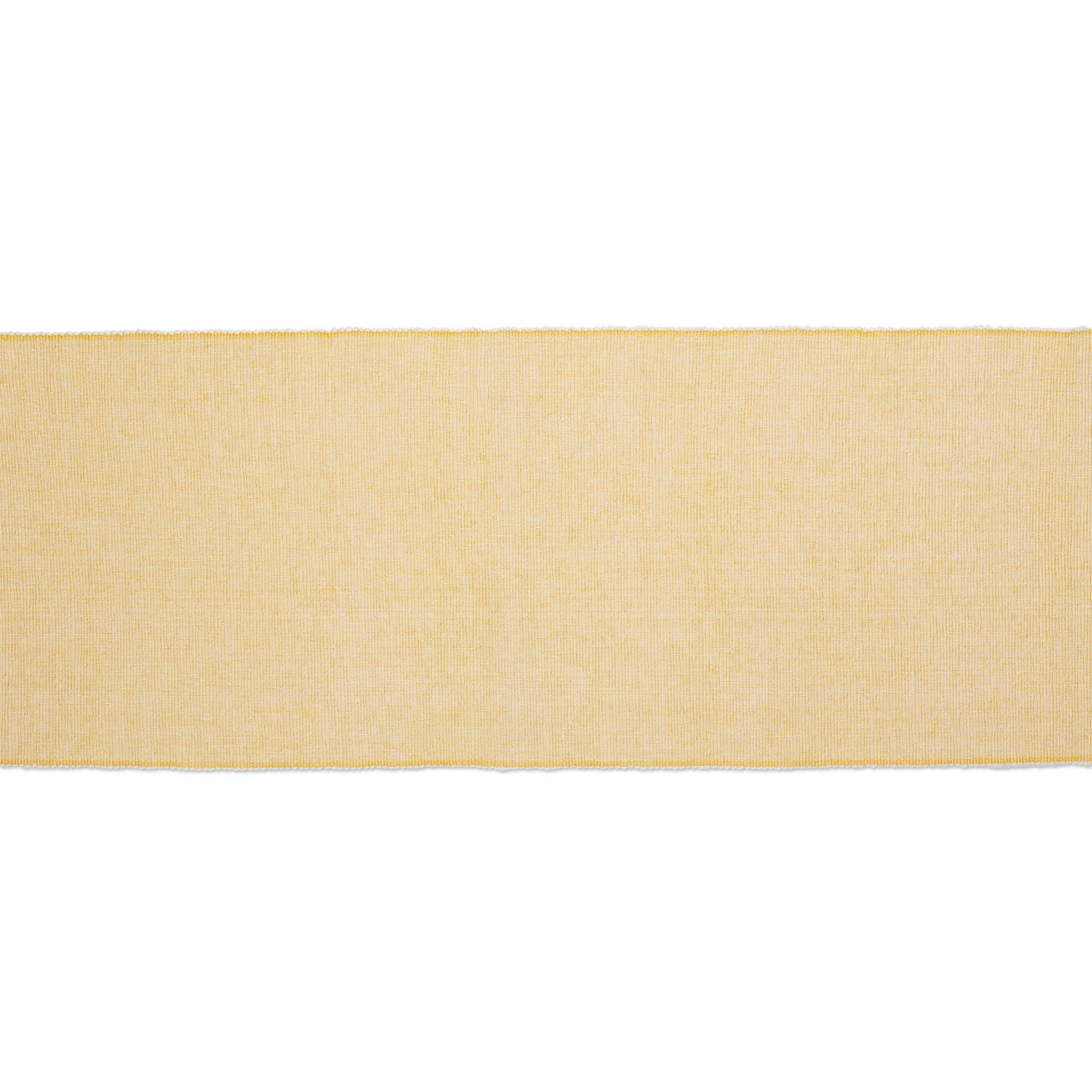 DII Eco-Friendly Chambray Fine Ribbed Table Runner