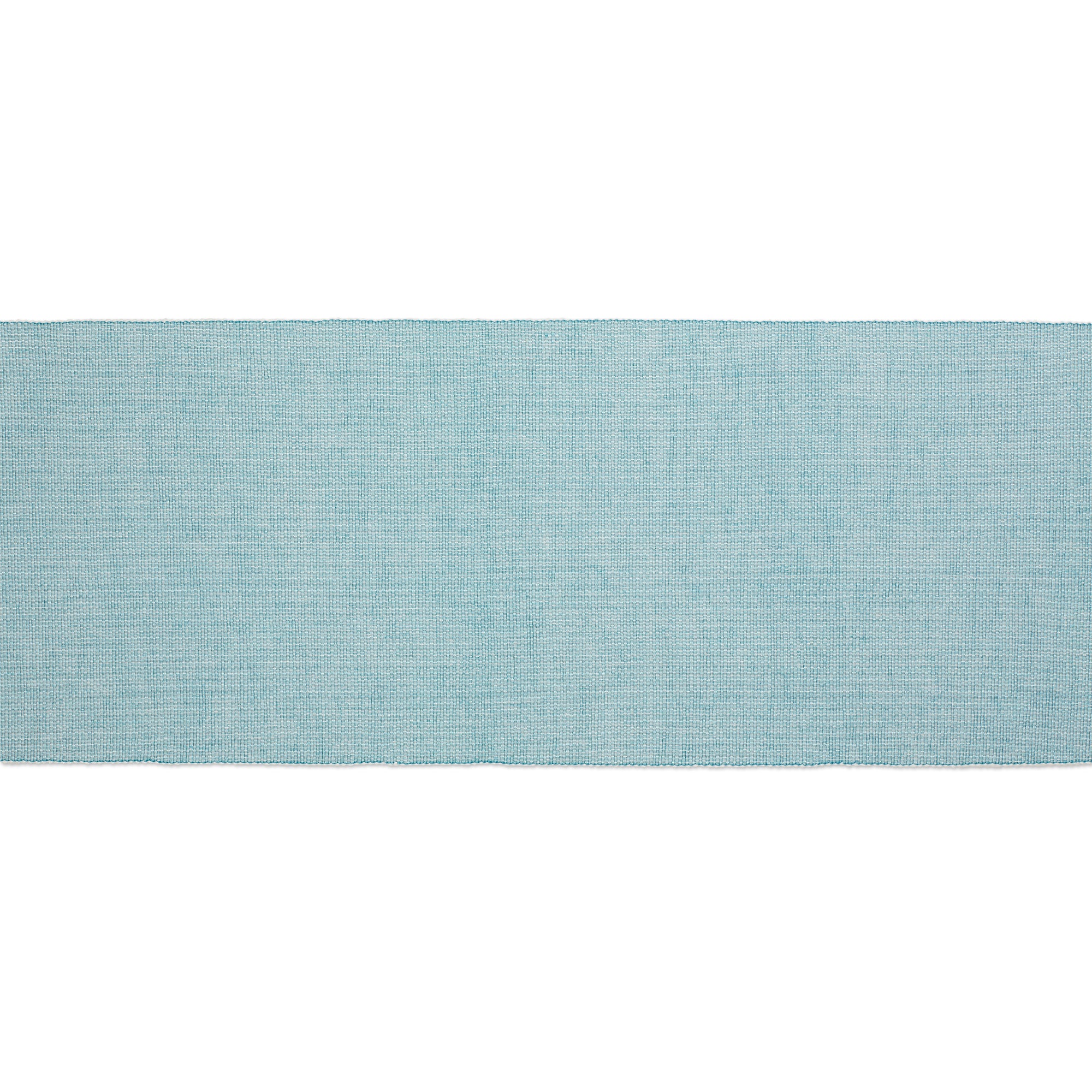 DII Eco-Friendly Chambray Fine Ribbed Table Runner