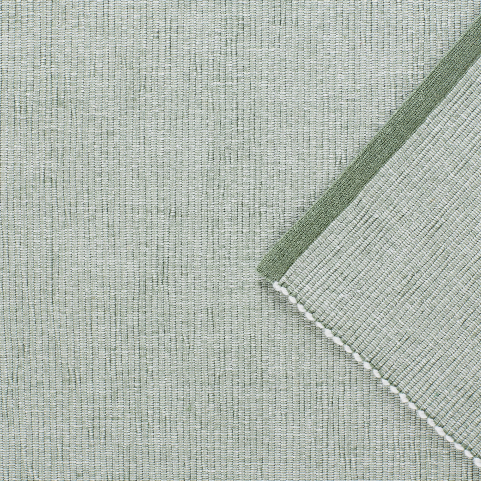 DII Eco-Friendly Chambray Fine Ribbed Table Runner