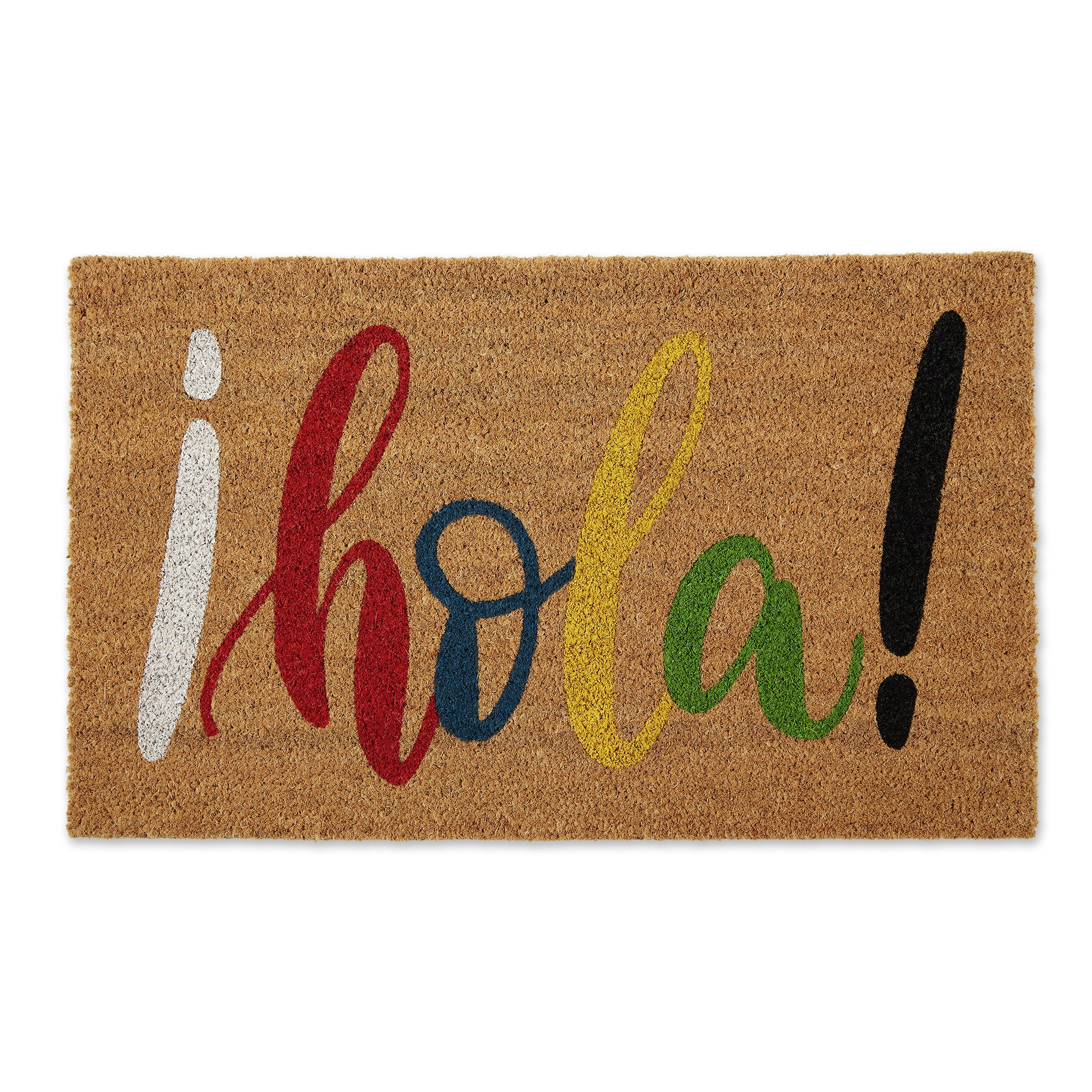 DII Hola Doormat, Non-Slip PVC Backing