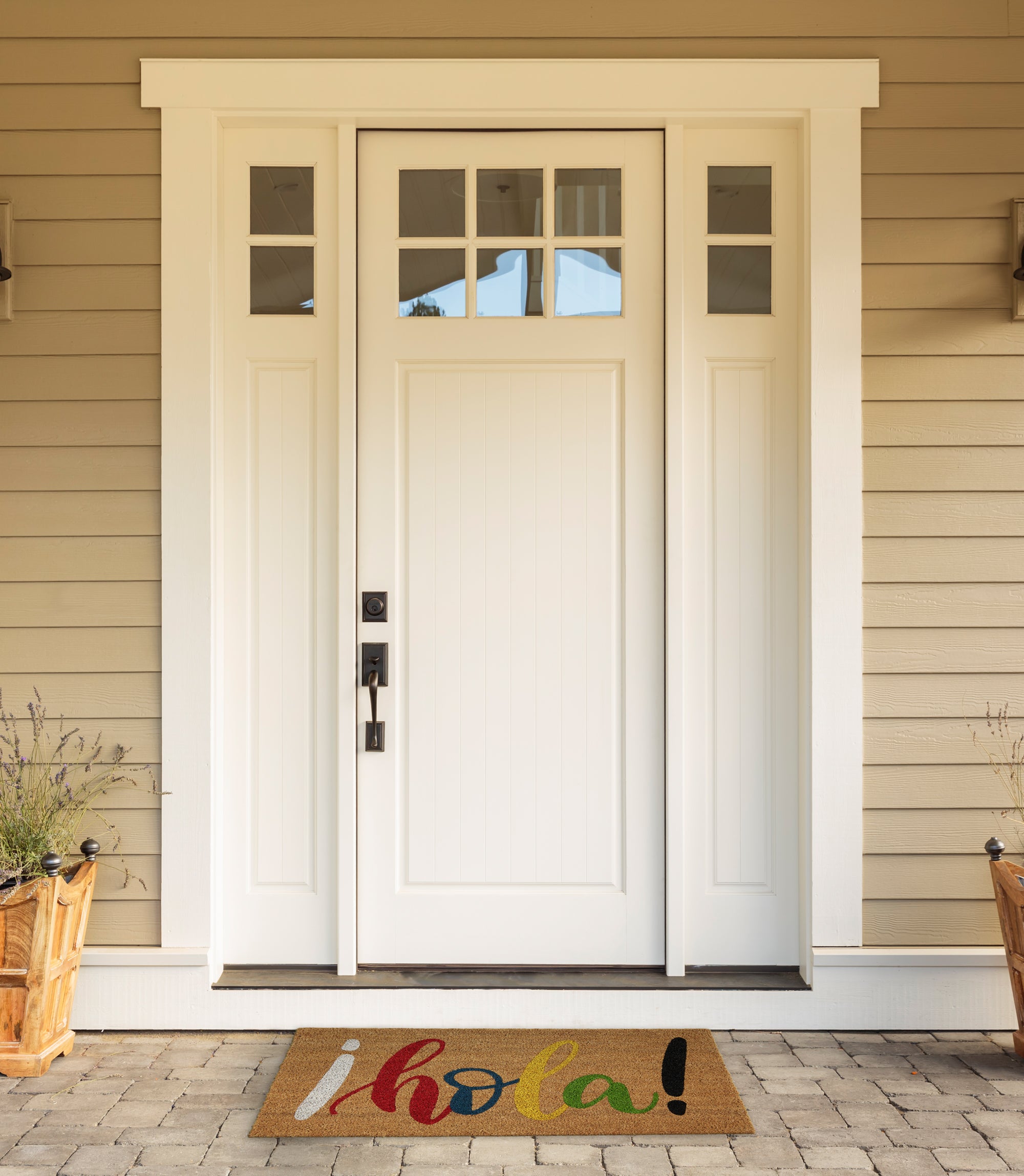 DII Hola Doormat, Non-Slip PVC Backing