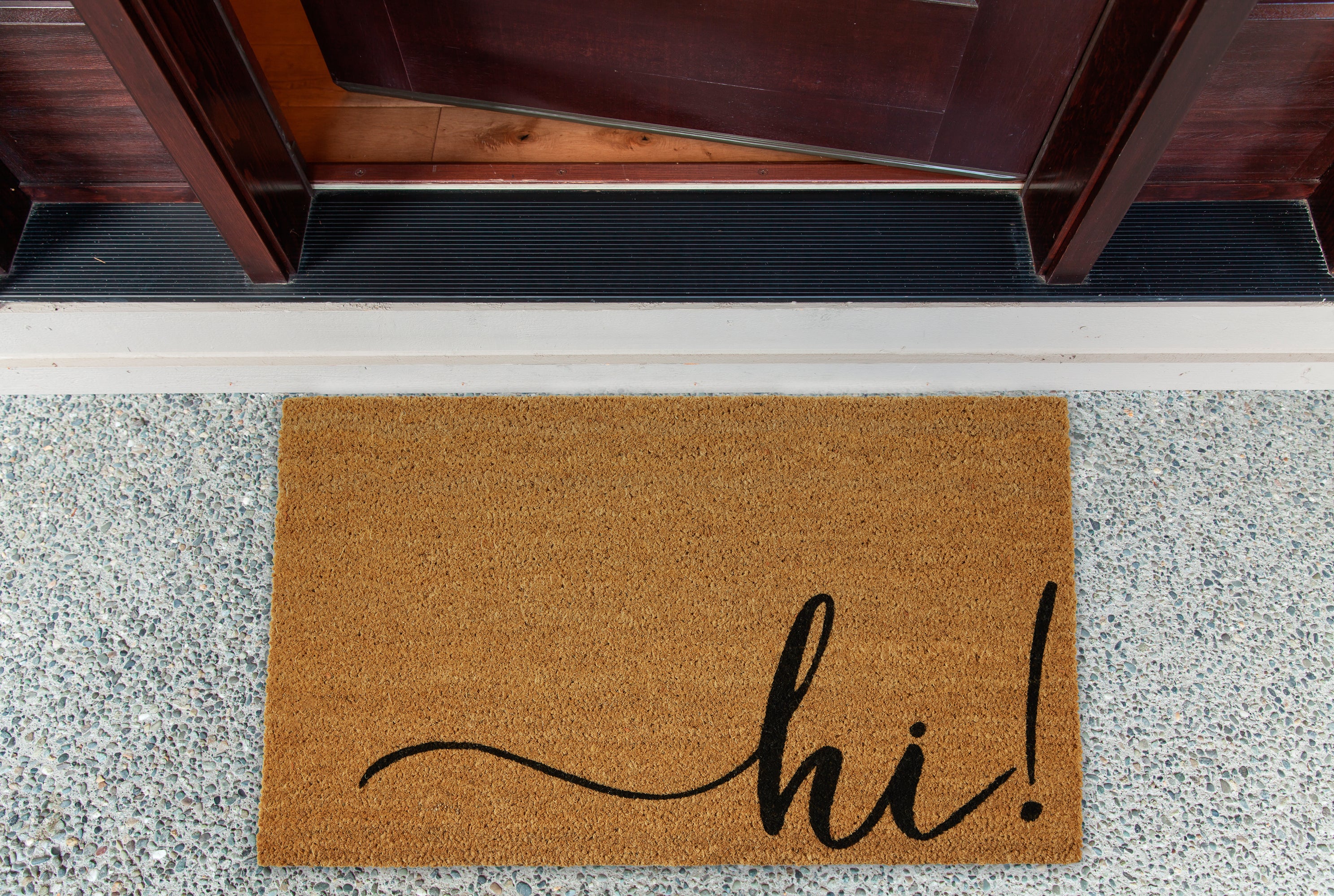 DII Hi Doormat, Non-Slip PVC Backing