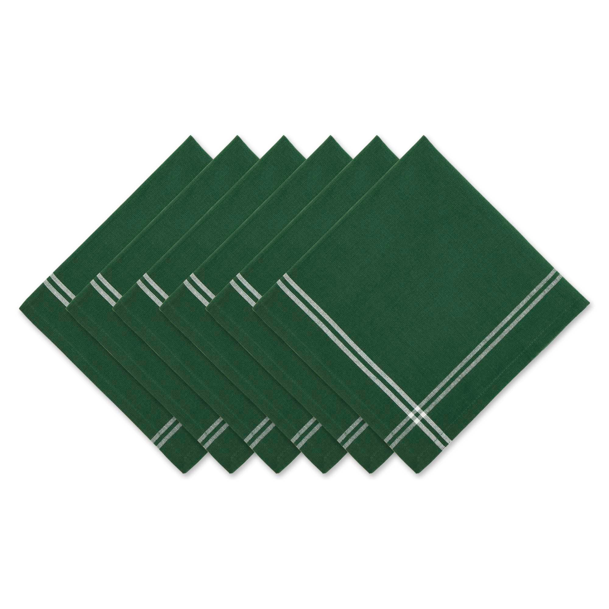 Balsam Border Stripe Napkin Set/6