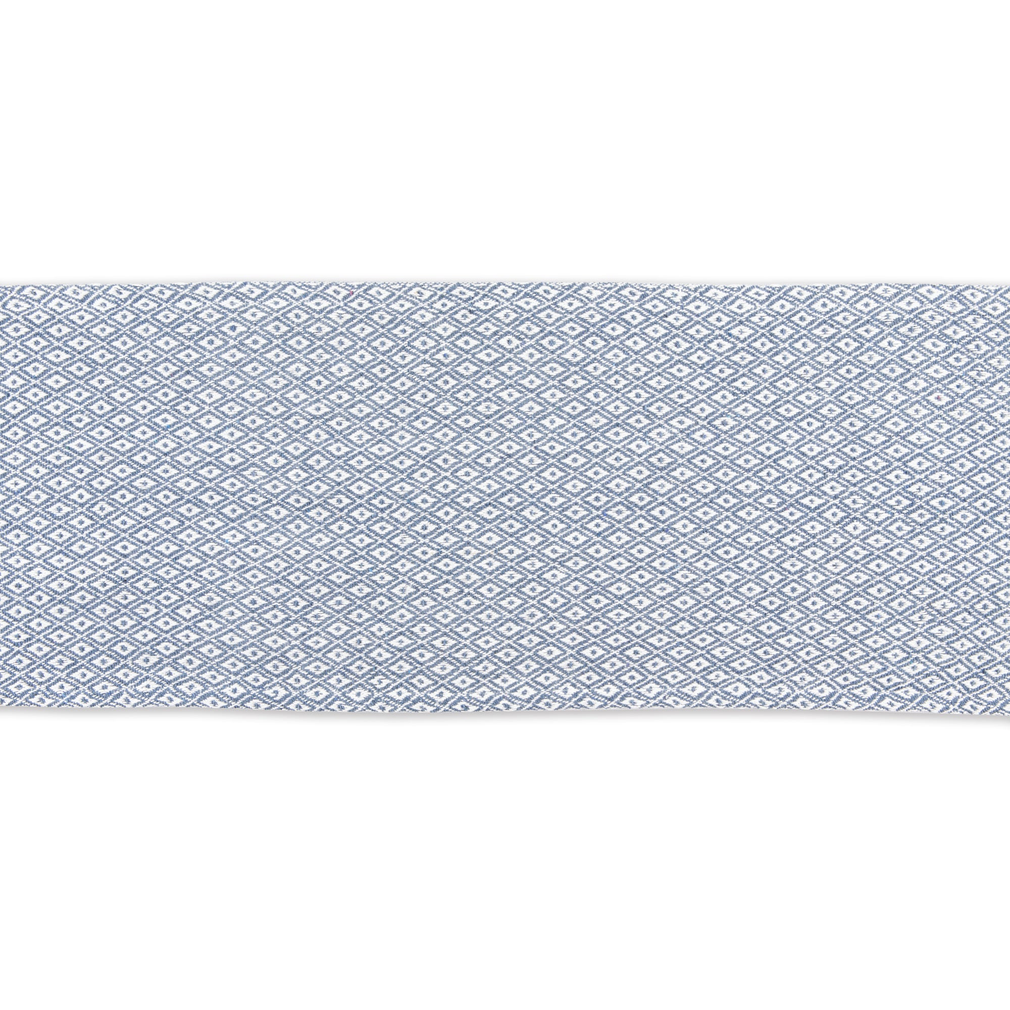 DII Mini Diamond Jacquard Fringe Cotton Table Runner