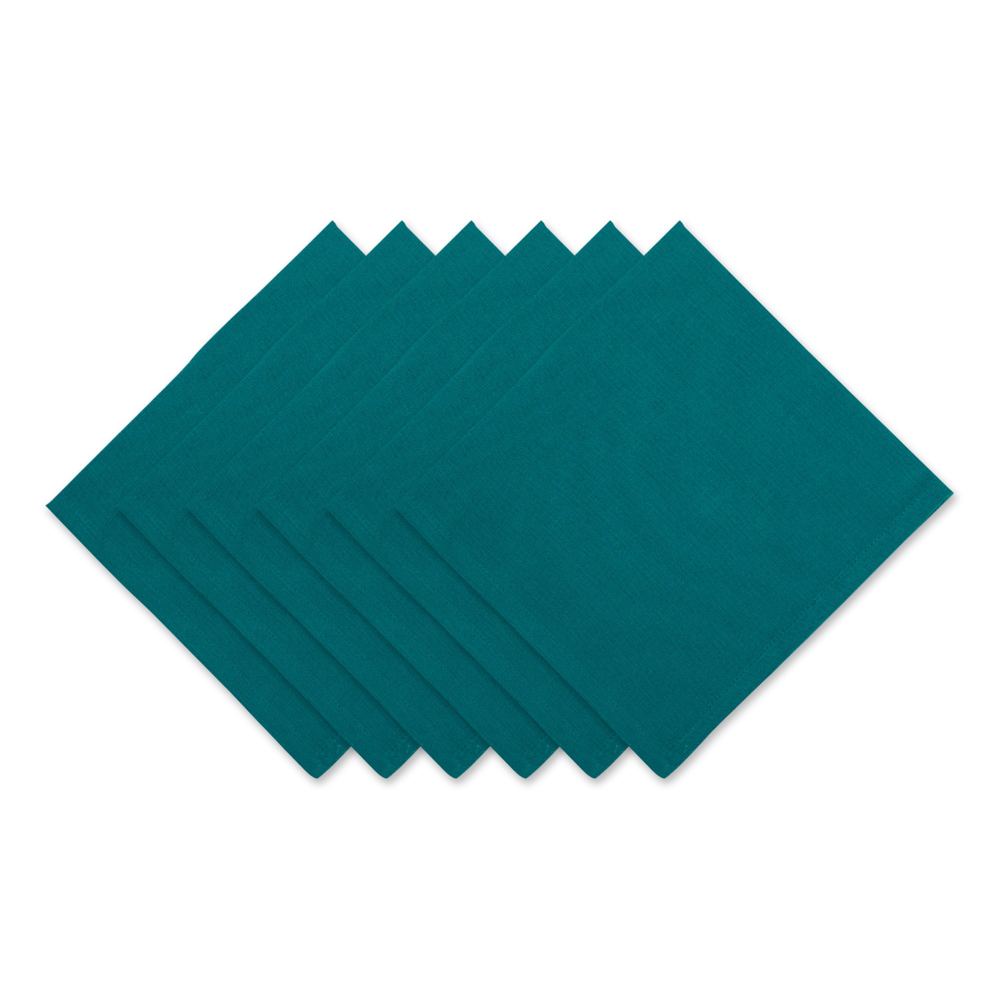 DII Solid Cotton Dinner Napkin 6-Piece Set