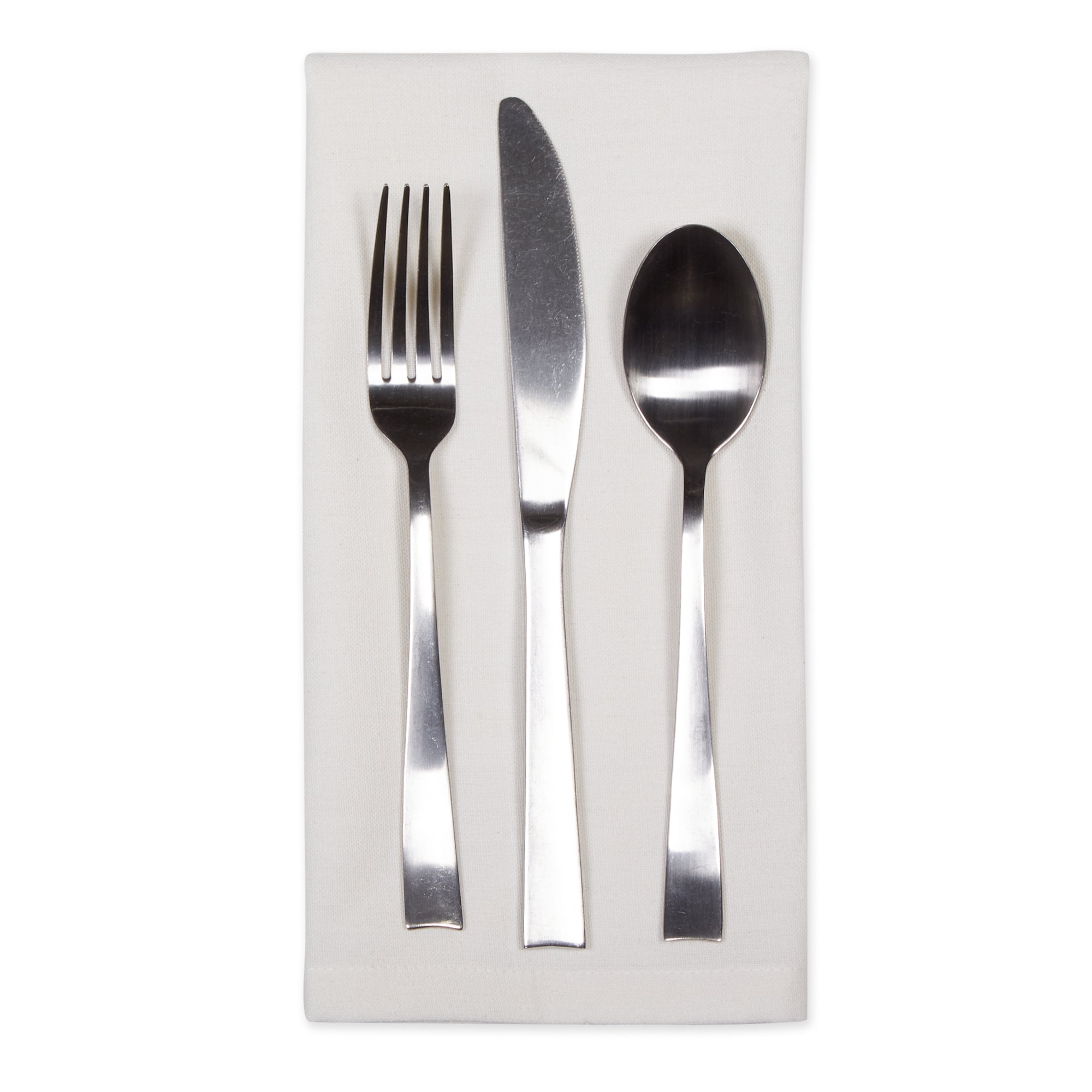 DII Solid Cotton Dinner Napkin 6-Piece Set