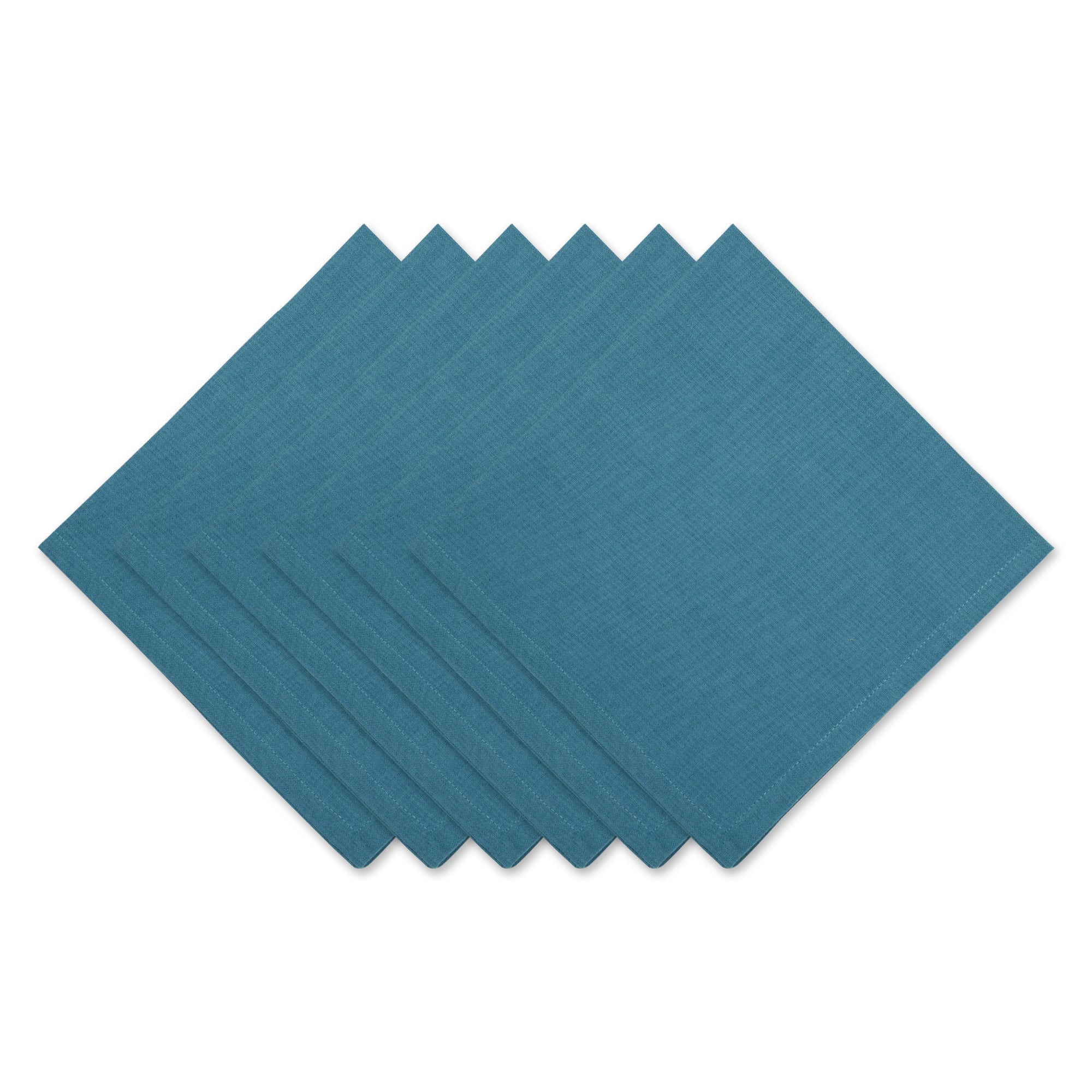 DII Solid Cotton Dinner Napkin 6-Piece Set