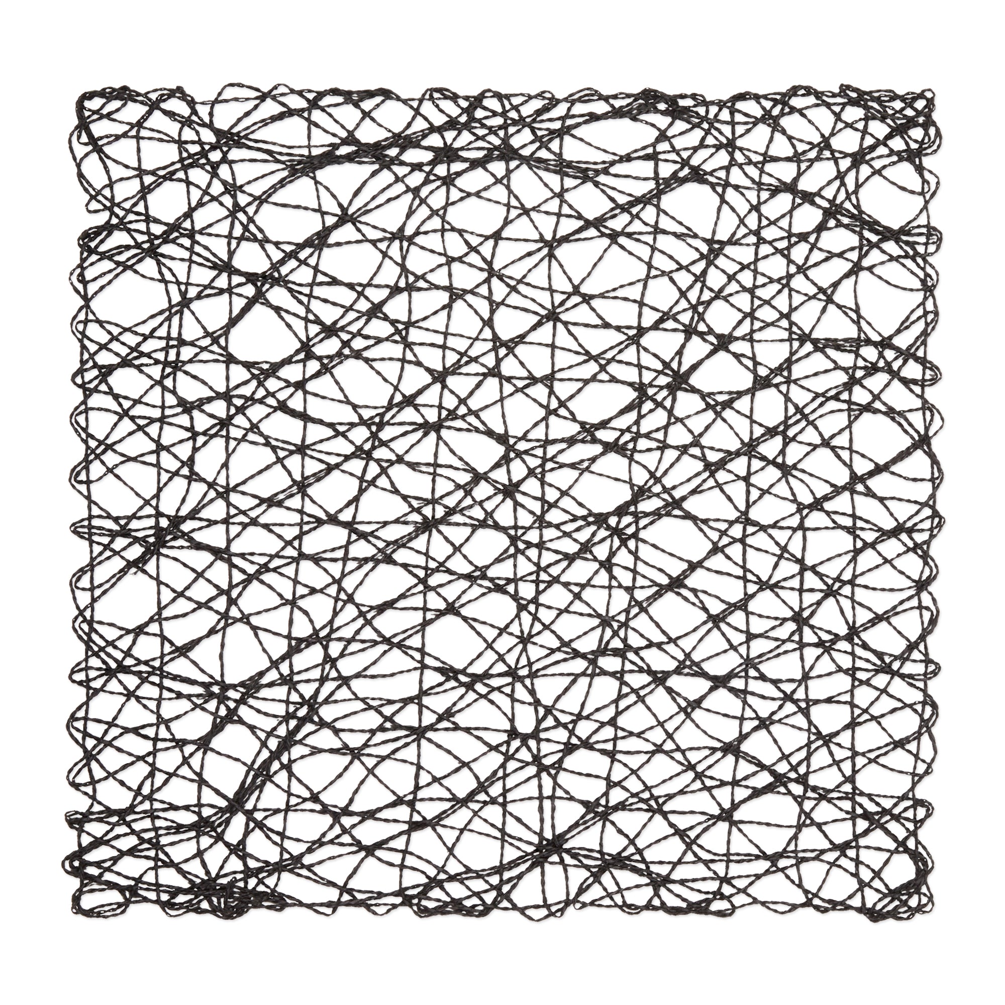 DII Woven Paper Square Placemat 6-Piece Set